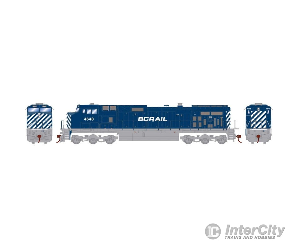 Roundhouse RND3207 HO Dash 9-44CW BCOL #4648 Analog DC Locomotives