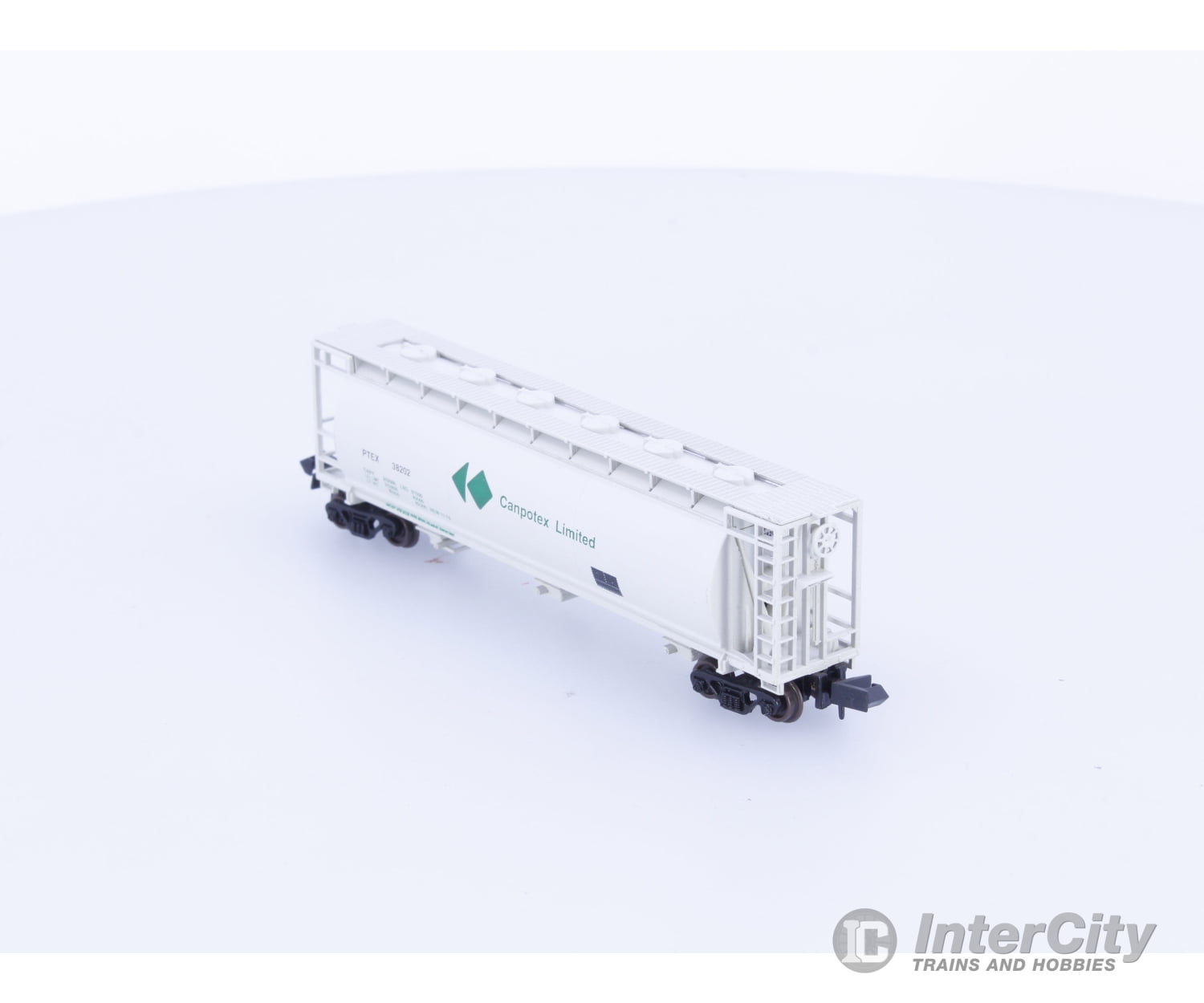 S&R Models 611 N 3 Bay Cylindrical Hopper Canpotex PTEX #2 38202 Freight Cars