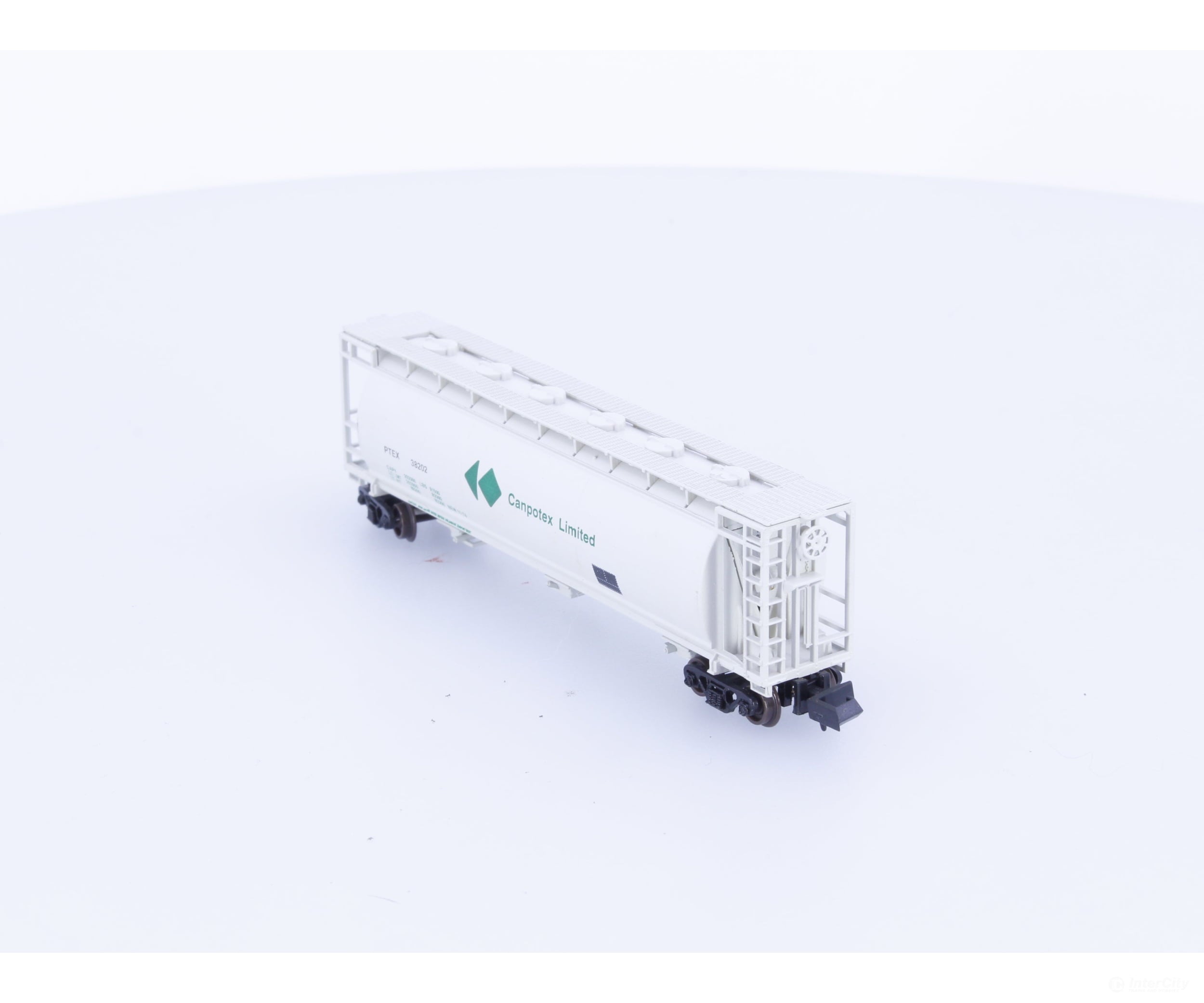 S&R Models 611 N 3 Bay Cylindrical Hopper Canpotex PTEX 38202 Freight Cars