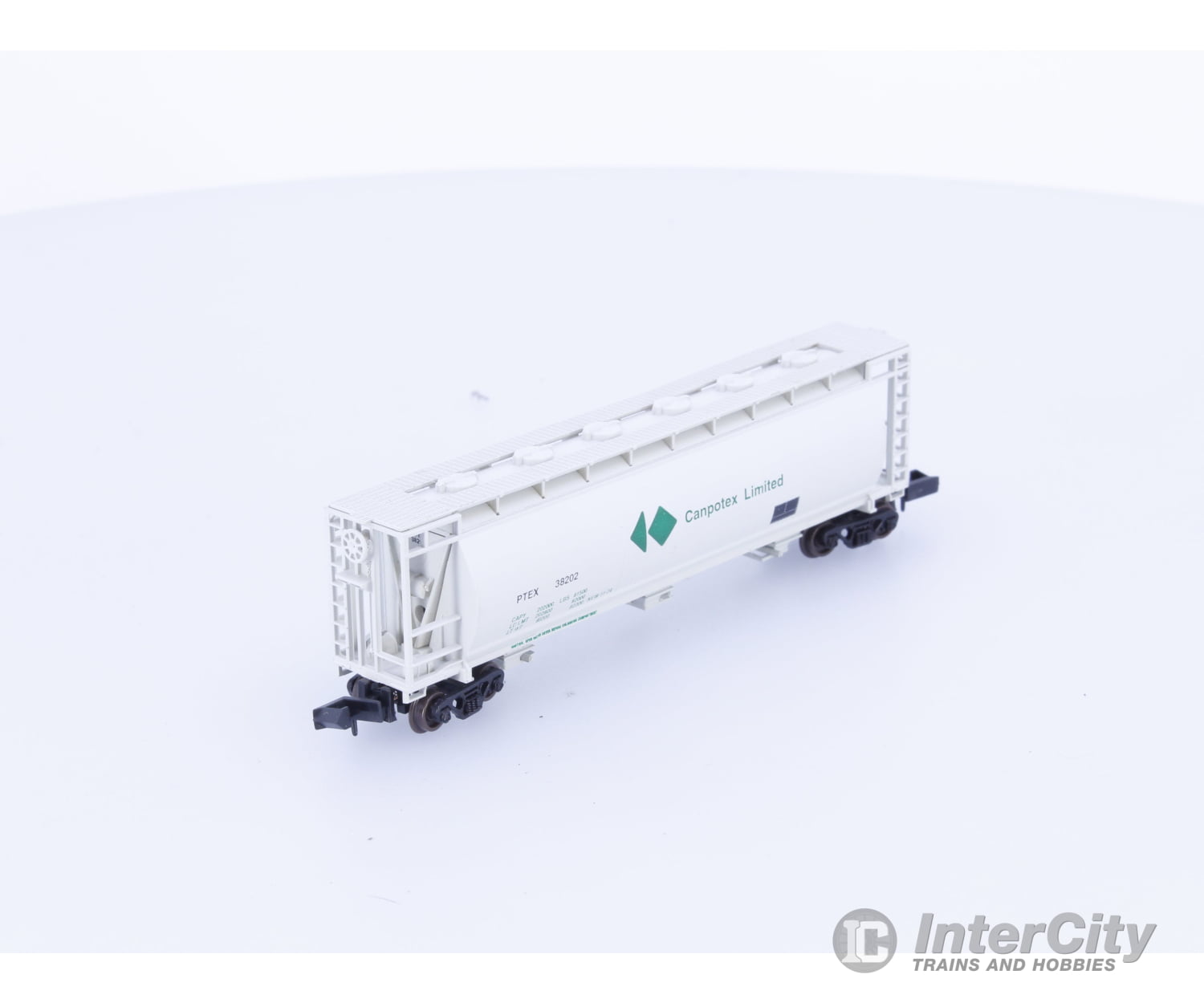 S&R Models 611 N 3 Bay Cylindrical Hopper Canpotex PTEX 38202 Freight Cars