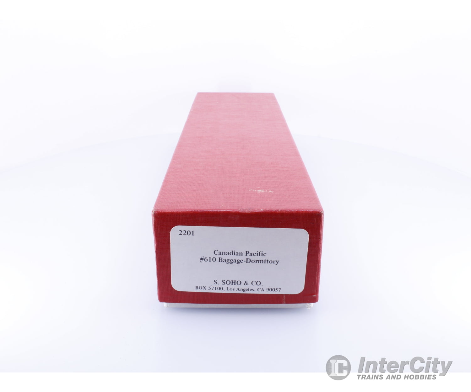 S.Soho & Co. 2201 HO Brass Baggage - Dormitory Car Canadian Pacific (CP) 610 Passenger Cars