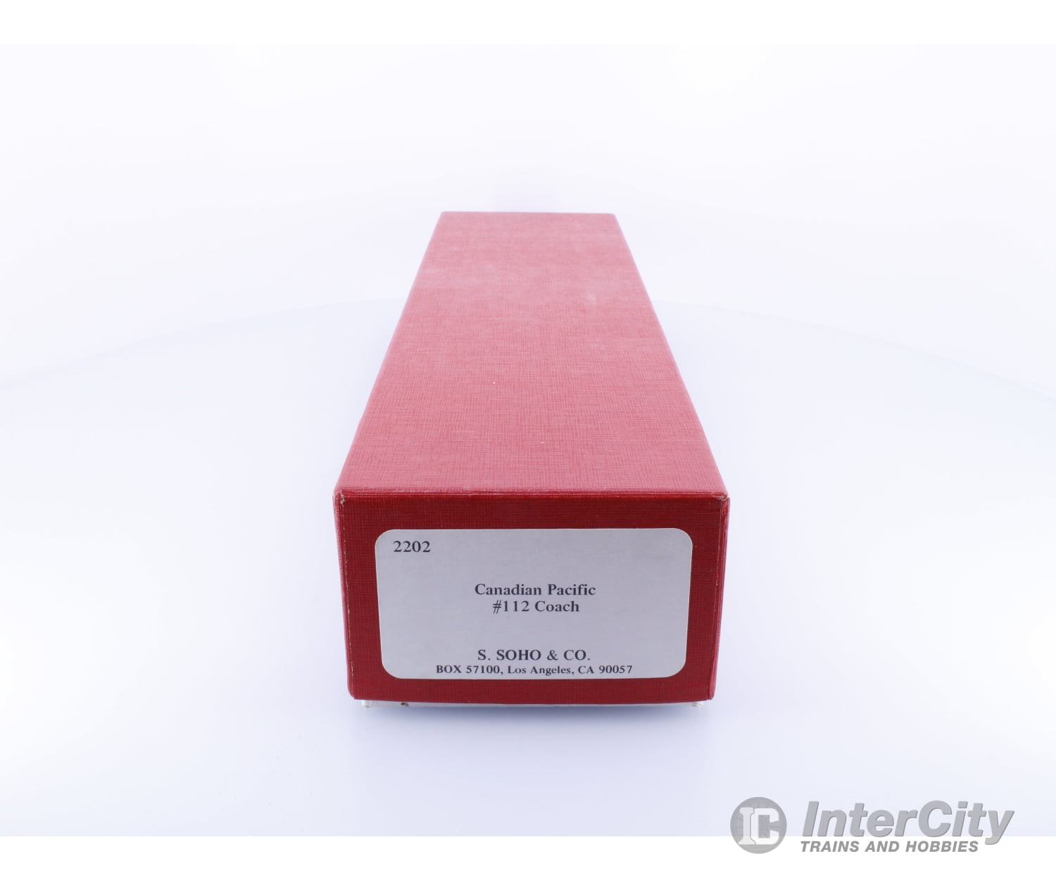 S.Soho & Co. 2202 HO Brass Passenger Coach Canadian Pacific (CP) 112 Passenger Cars