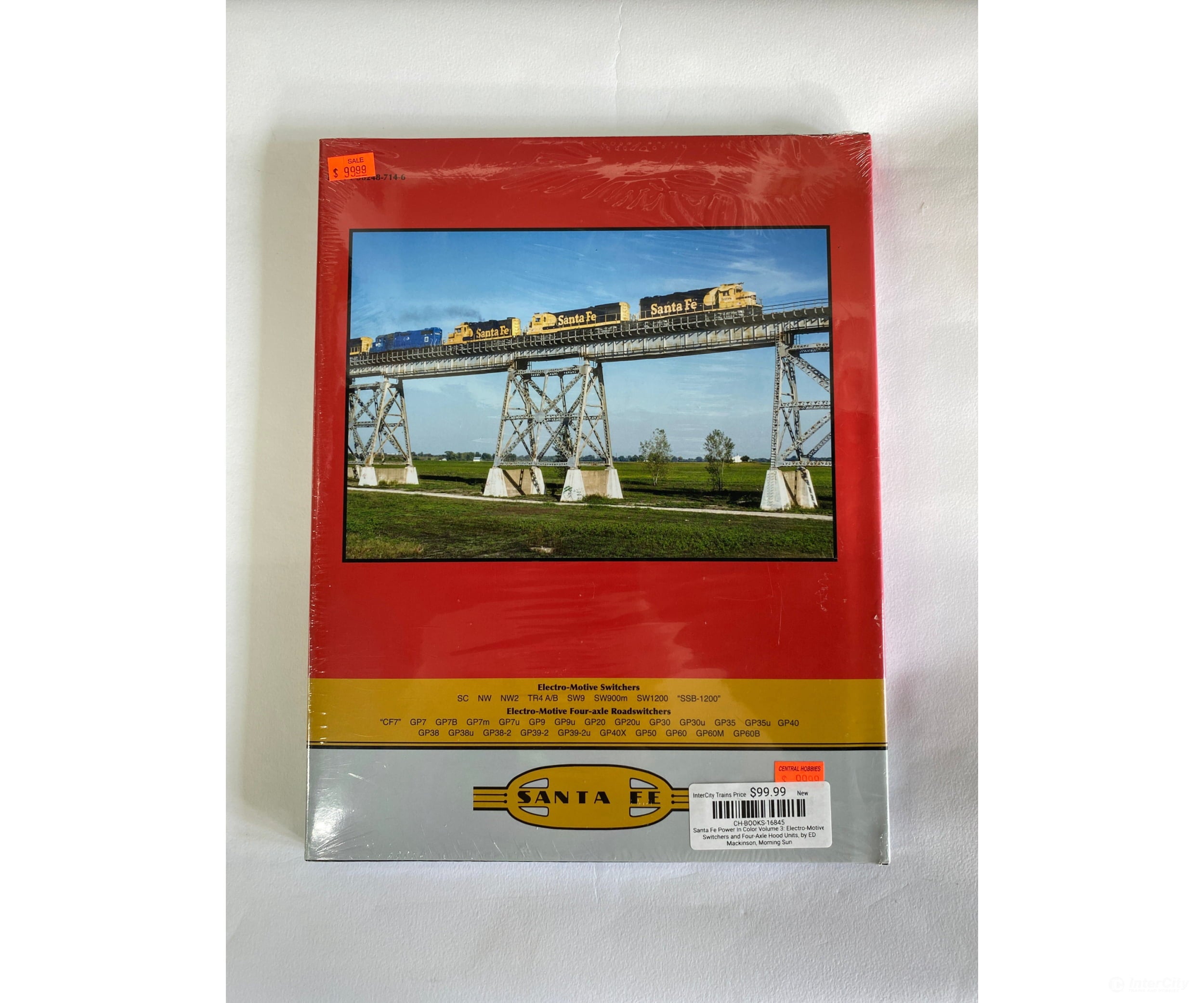 Santa Fe Power In Color Volume 3: Electro-Motive Switchers And Four-Axle Hood Units By Ed Mackinson