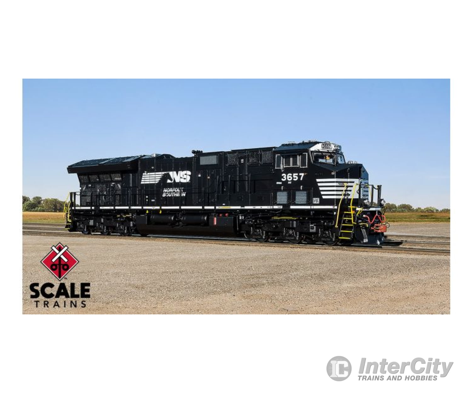 Scale Trains Sxt33203 Rivet Counter Ho Ge Et44Ac Gevo Norfolk Southern/Horsehead Dcc And Sound Rd#