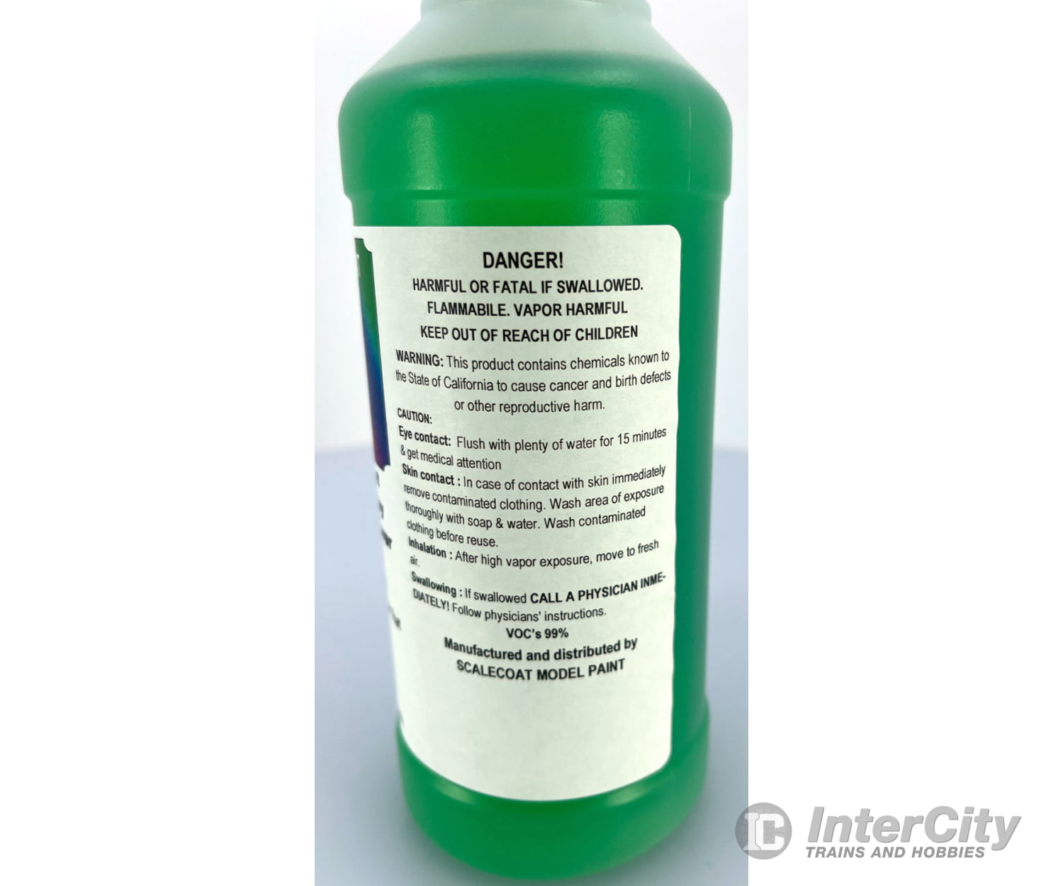 Scalecoat Paint 10568 Wash Away Paint Remover for Plastic 16oz 473ml Paint