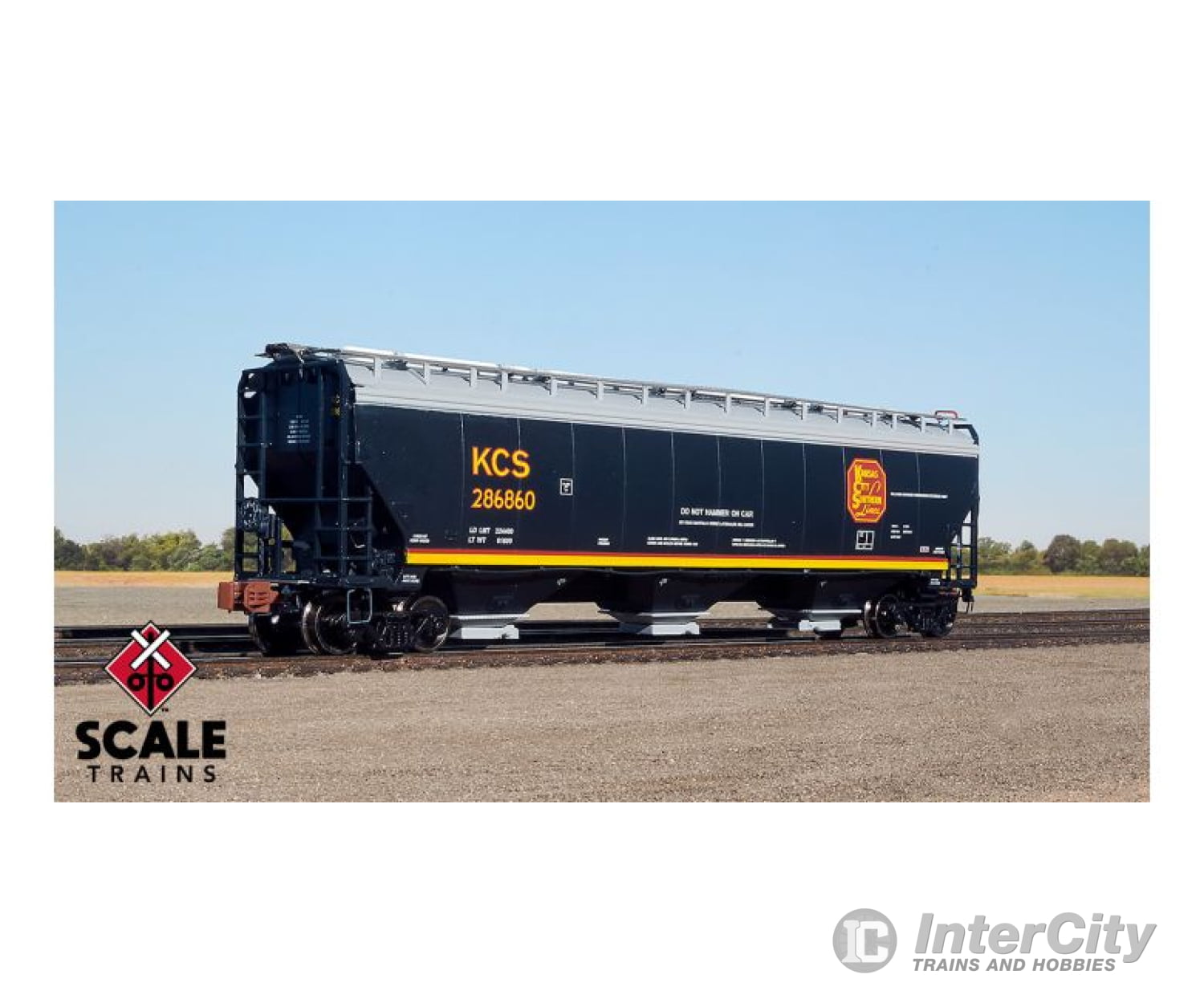 Scaletrains Sxt30945 Greenbrier (Gunderson) 5188 Covered Hopper - N-Scale Kansas City Southern Kcs
