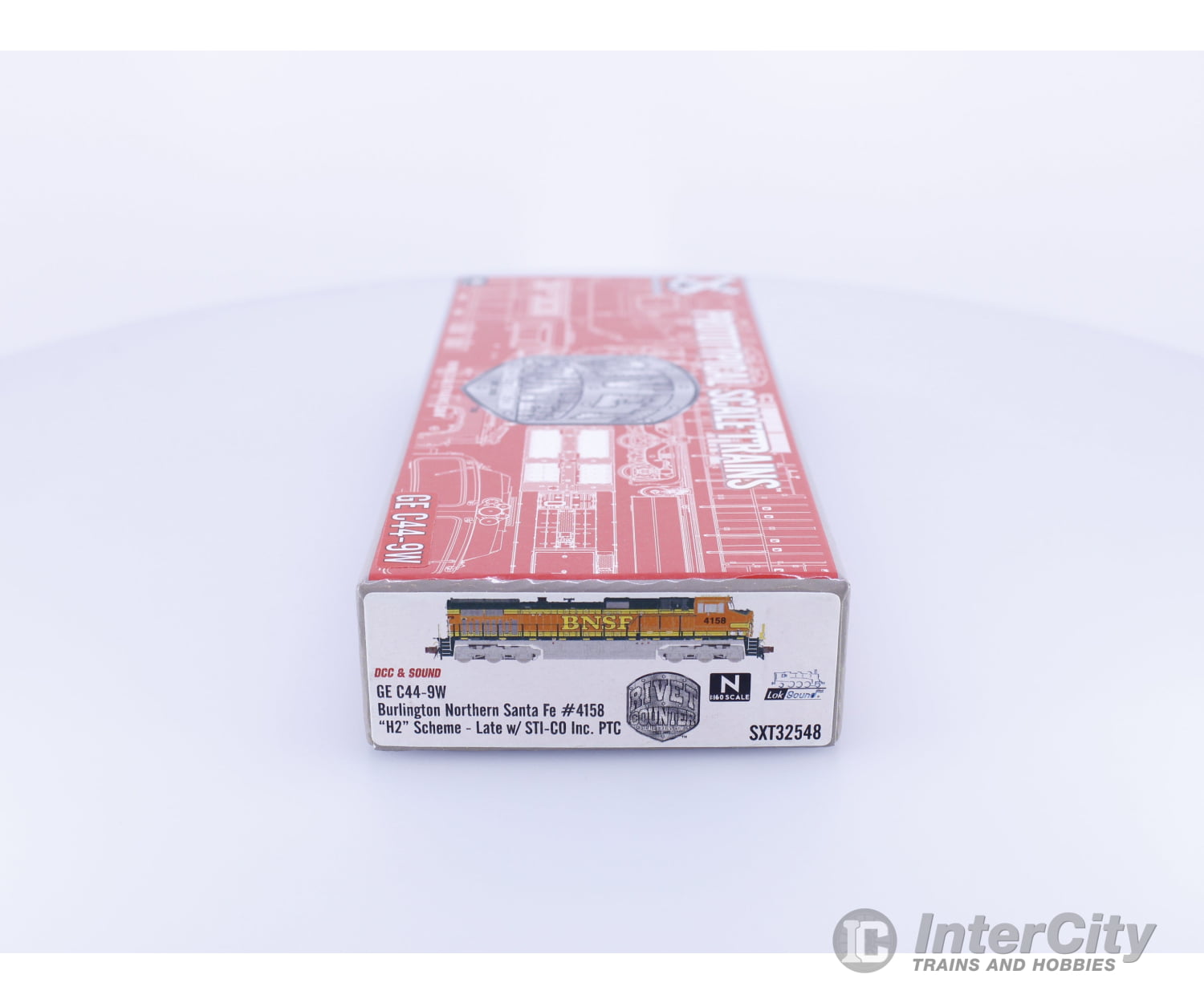 ScaleTrains SXT32548 N GE C44-9W H2 Scheme Burlington Northern Santa Fe (BNSF) 4158 DCC & Sound Locomotives