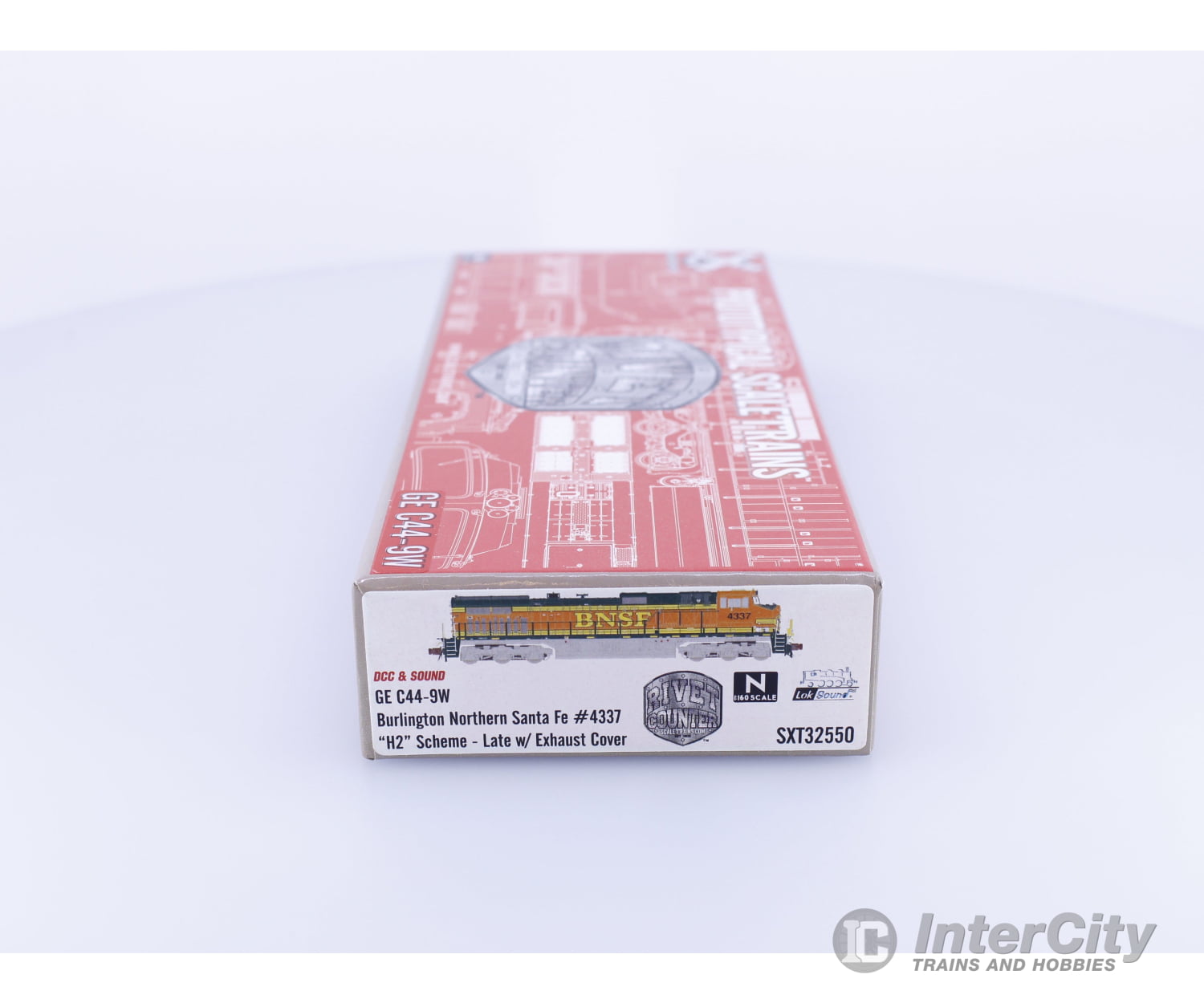 ScaleTrains SXT32550 N GE C44-9W H2 Scheme Burlington Northern Santa Fe (BNSF) 4337 DCC & Sound Locomotives