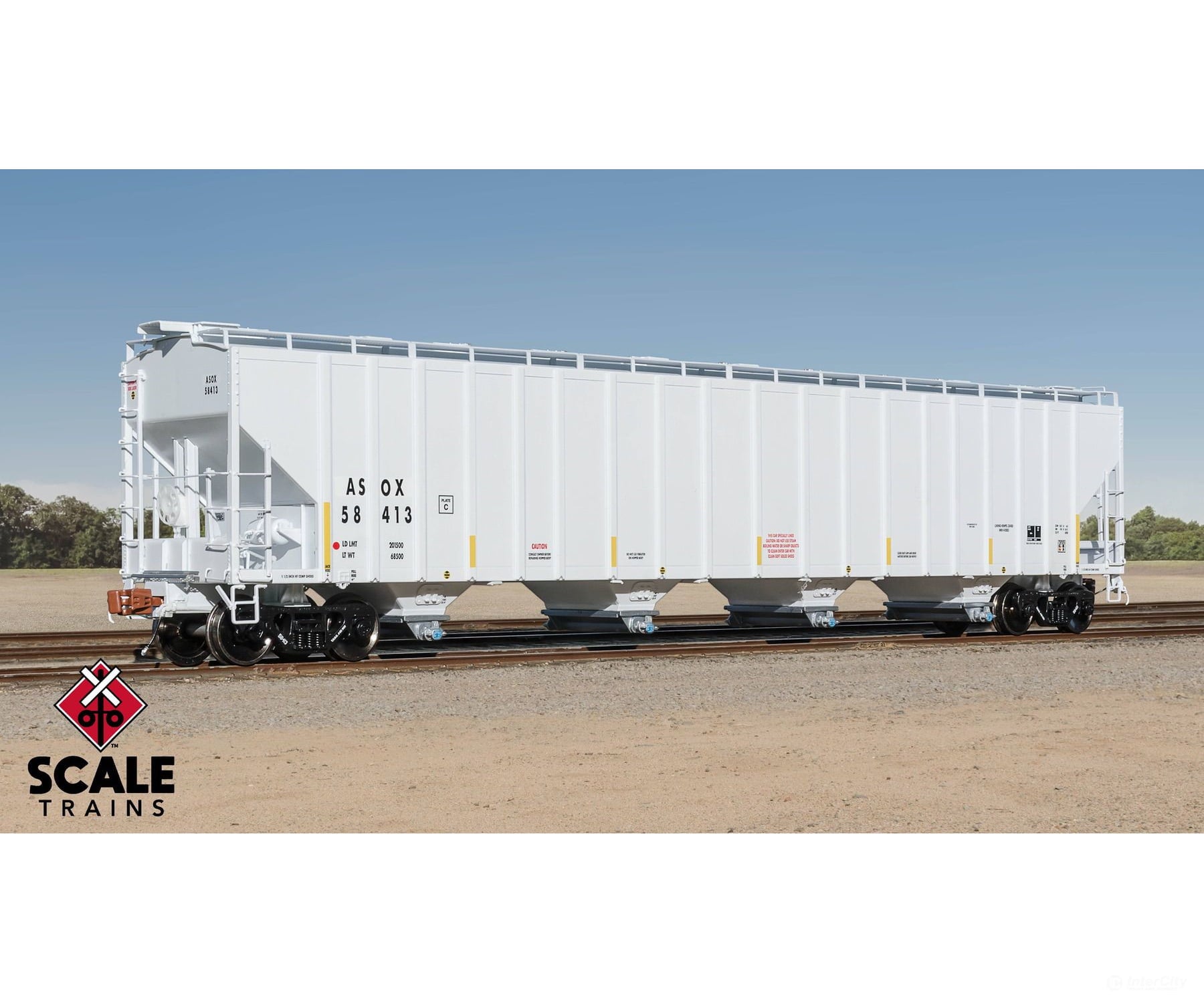 ScaleTrains SXT39434 Rivet Counter HO Scale Pullman-Standard 5820 Covered Hopper Americas