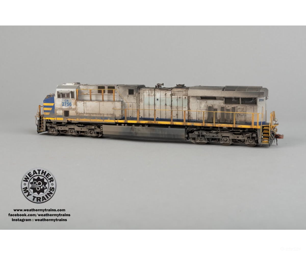 ScaleTrains SXT39921 Rivet Counter HO Scale ES44AC Canadian National/ex-CitiRail Patched 2756 DCC & Sound Equipped-