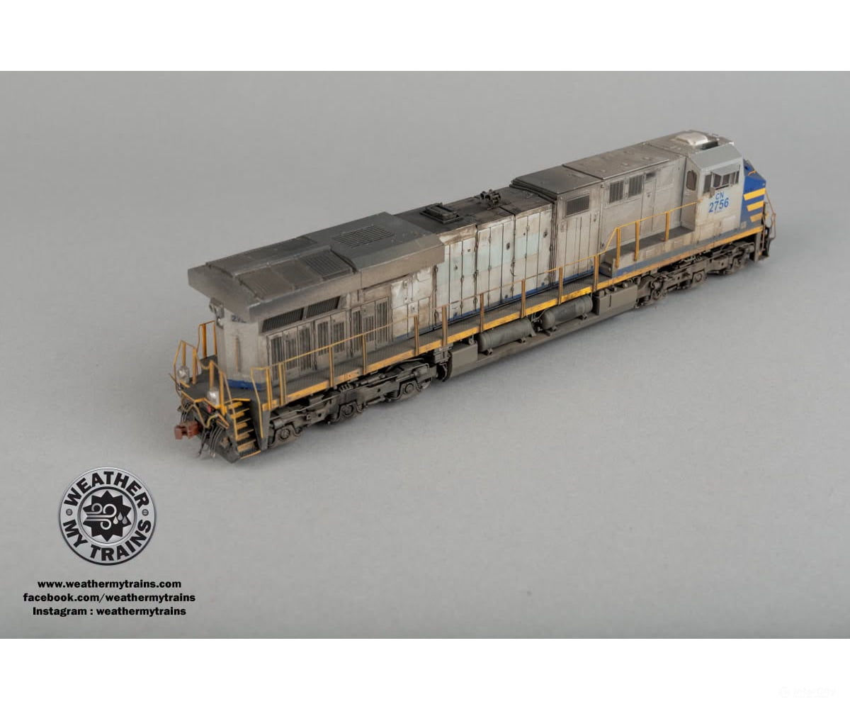 ScaleTrains SXT39921 Rivet Counter HO Scale ES44AC Canadian National/ex-CitiRail Patched 2756 DCC & Sound Equipped-