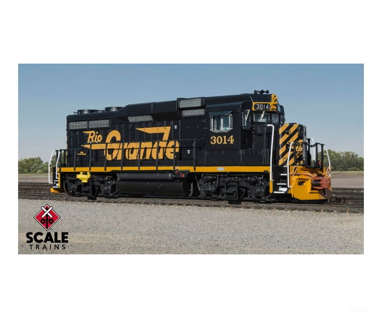 Scaletrains Sxt39967 Rivet Counter N Scale Emd Gp30 Rio Grande/Large Billboard Lettering Locomotives