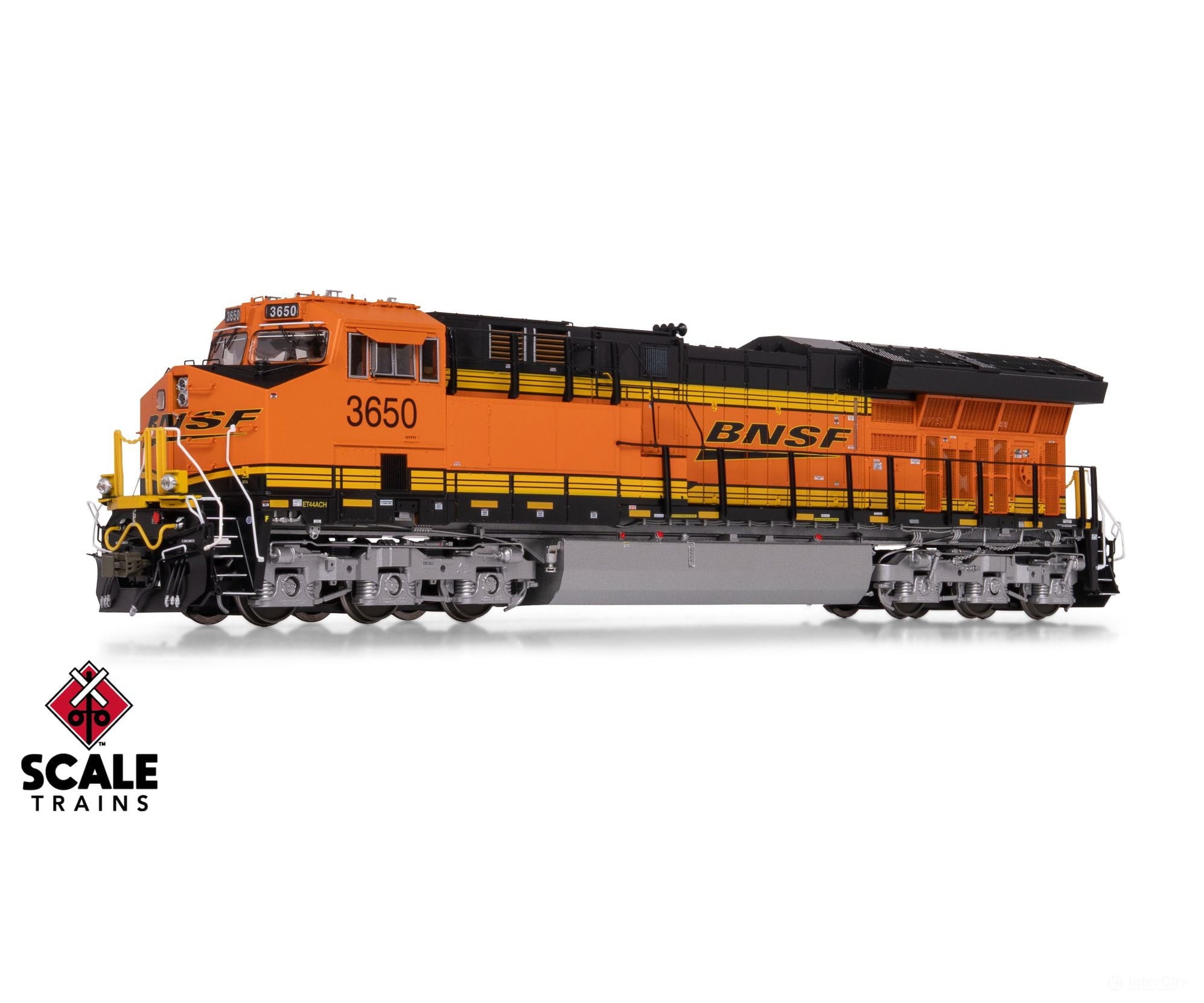 ScaleTrains SXT40350 Rivet Counter HO Scale GE ET44ACH BNSF/Heritage III 3670 DCC & Sound Equipped - Locomotives
