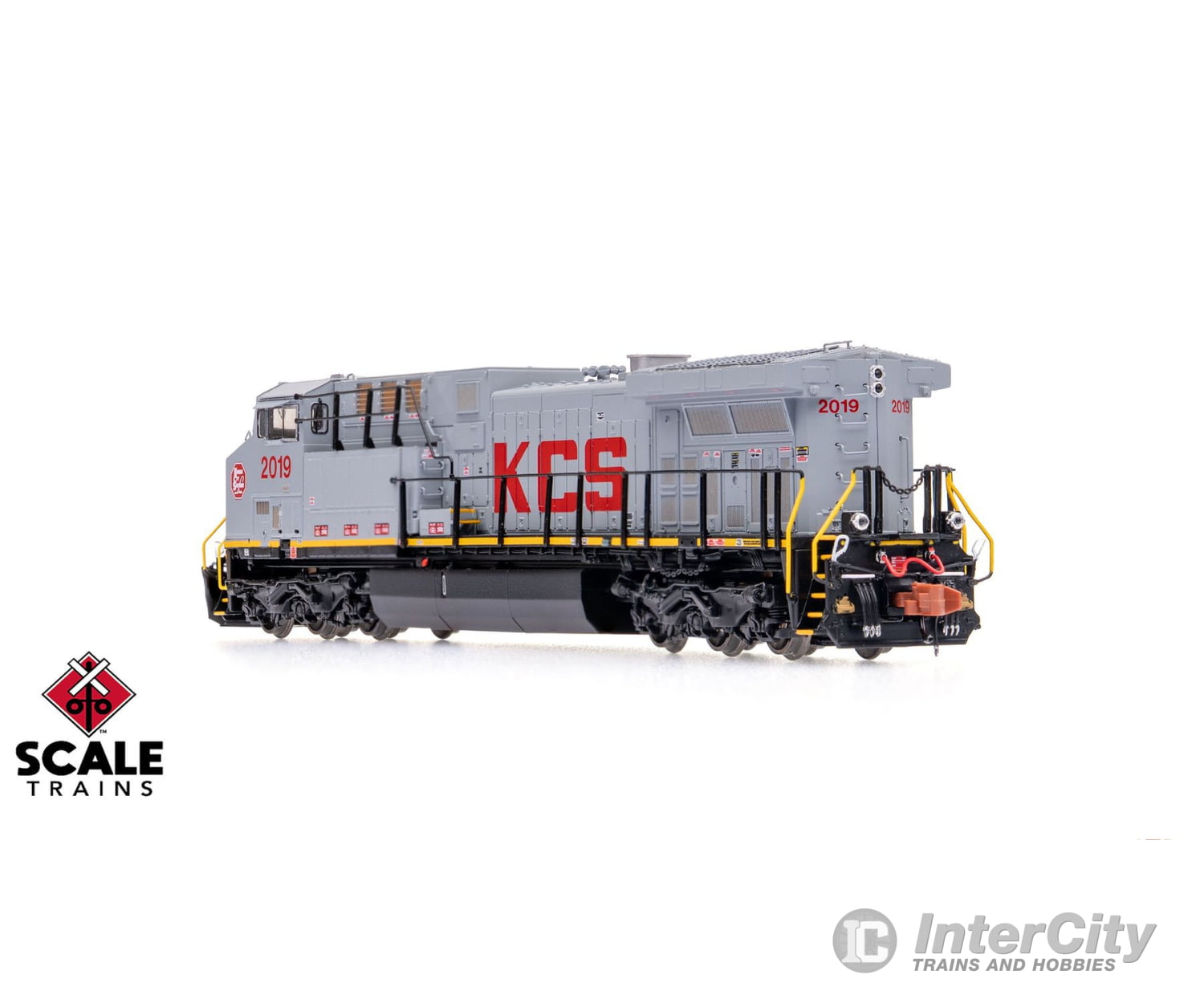 ScaleTrains SXT40611 Rivet Counter N Scale GE AC4400CW Kansas City Southern/Gray 2019 DCC & Sound Equipped Locomotives