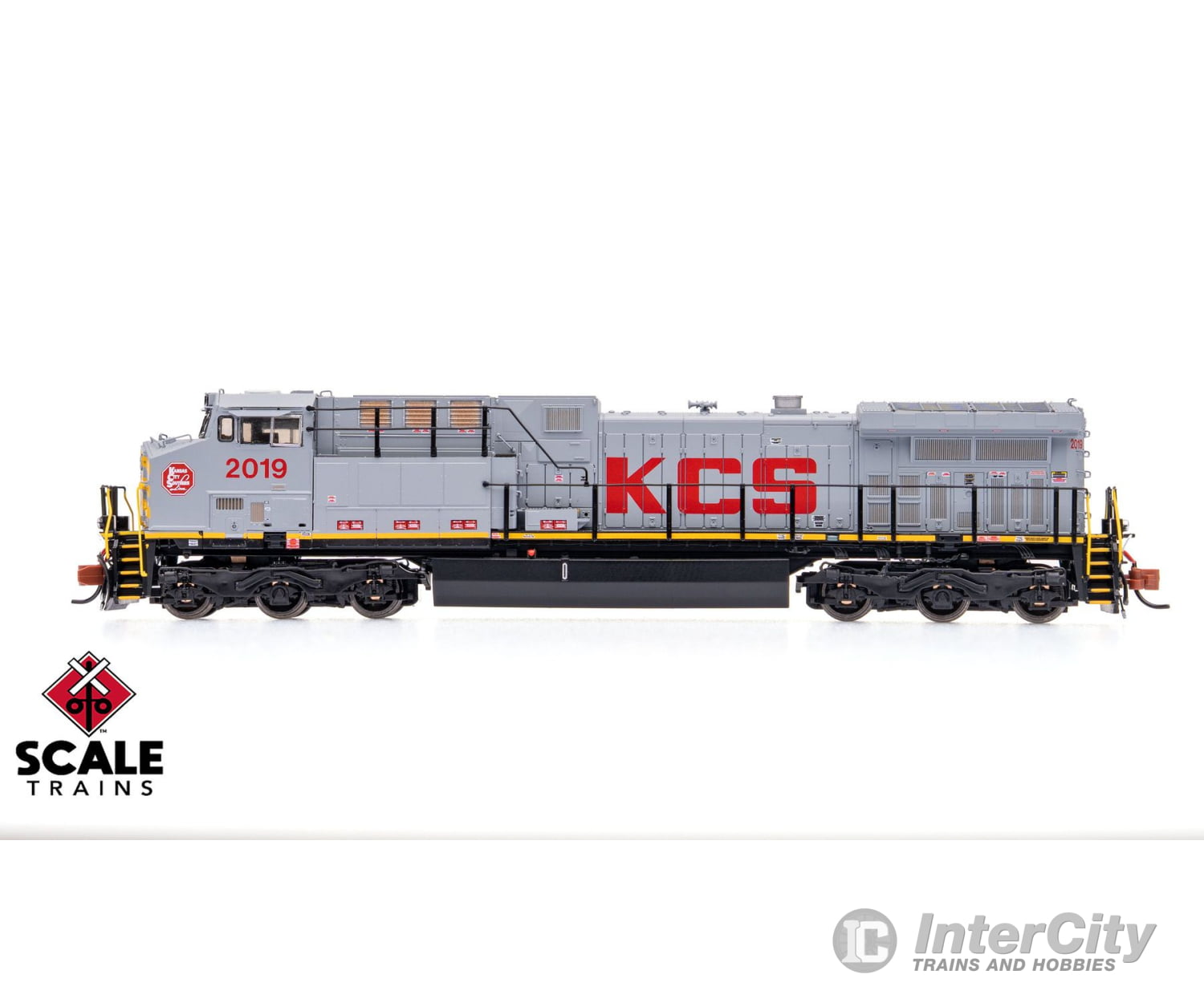 ScaleTrains SXT40611 Rivet Counter N Scale GE AC4400CW Kansas City Southern/Gray 2019 DCC & Sound Equipped Locomotives