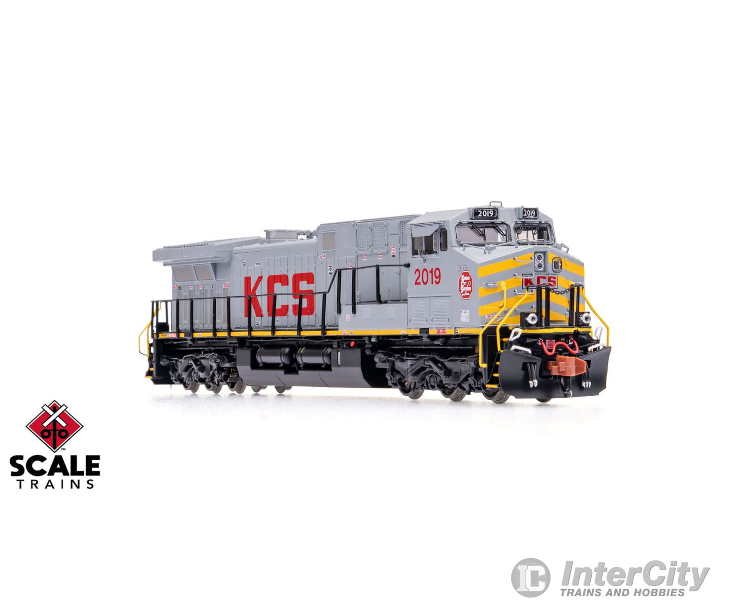 ScaleTrains SXT40611 Rivet Counter N Scale GE AC4400CW Kansas City Southern/Gray 2019 DCC & Sound Equipped Locomotives