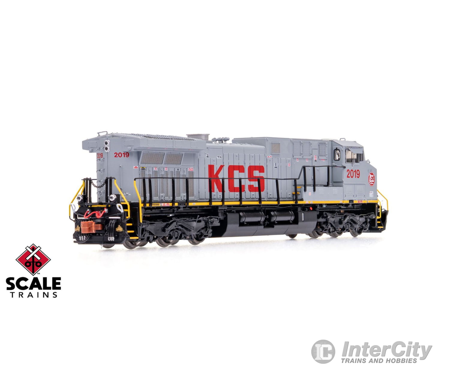 ScaleTrains SXT40611 Rivet Counter N Scale GE AC4400CW Kansas City Southern/Gray 2019 DCC & Sound Equipped Locomotives
