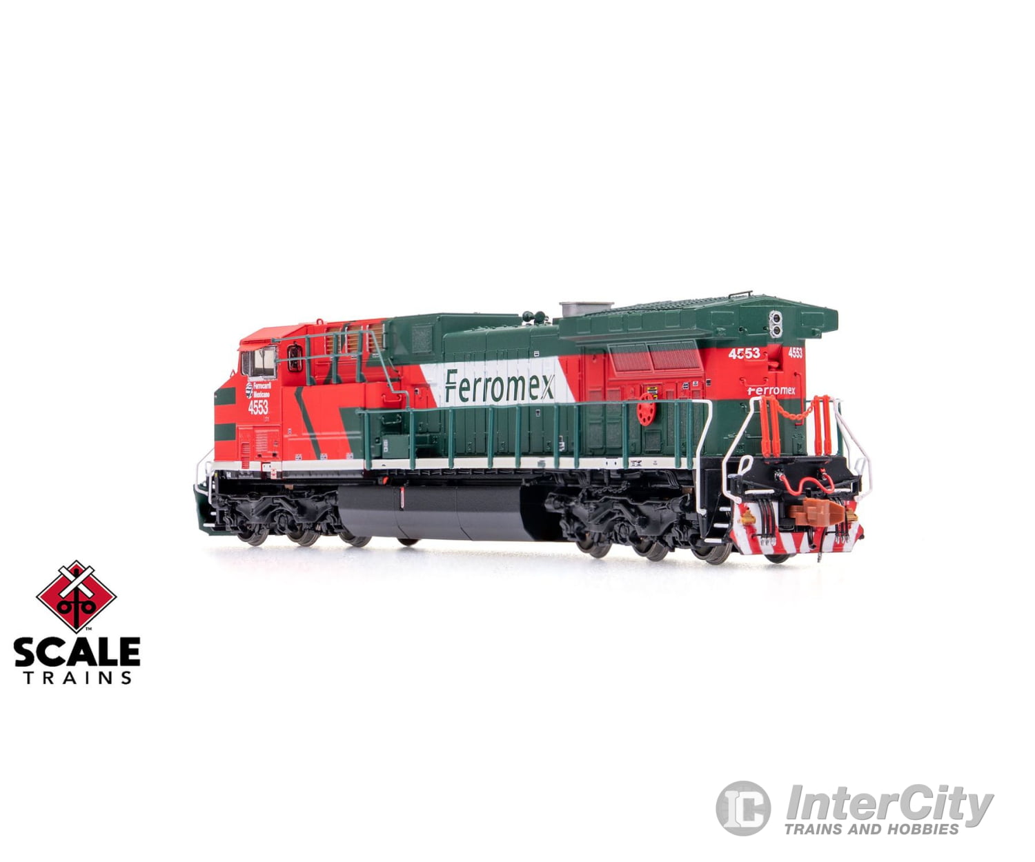 ScaleTrains SXT40621 Rivet Counter N Scale GE AC4400CW Ferromex/Diabla 4553 DCC & Sound Equipped Locomotives