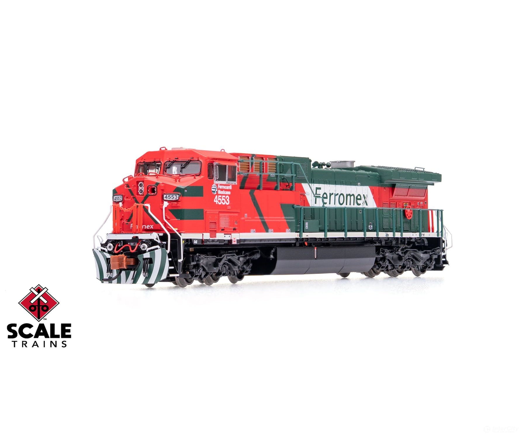 ScaleTrains SXT40621 Rivet Counter N Scale GE AC4400CW Ferromex/Diabla 4553 DCC & Sound Equipped Locomotives