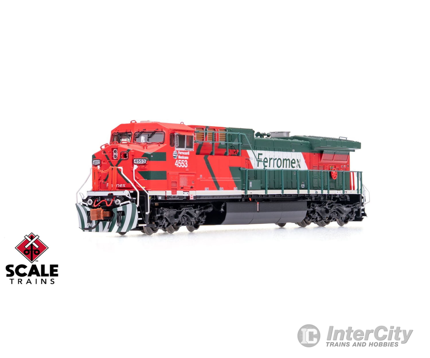 ScaleTrains SXT40621 Rivet Counter N Scale GE AC4400CW Ferromex/Diabla 4553 DCC & Sound Equipped Locomotives