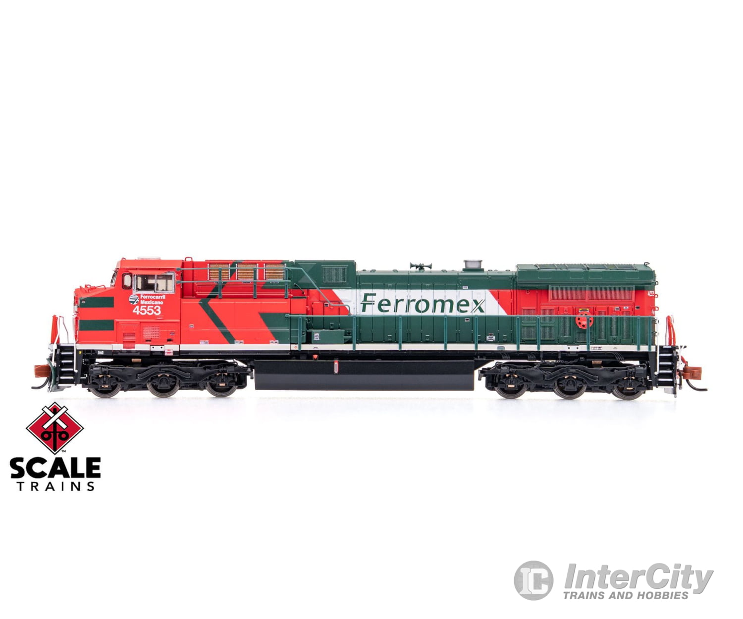 ScaleTrains SXT40621 Rivet Counter N Scale GE AC4400CW Ferromex/Diabla 4553 DCC & Sound Equipped Locomotives