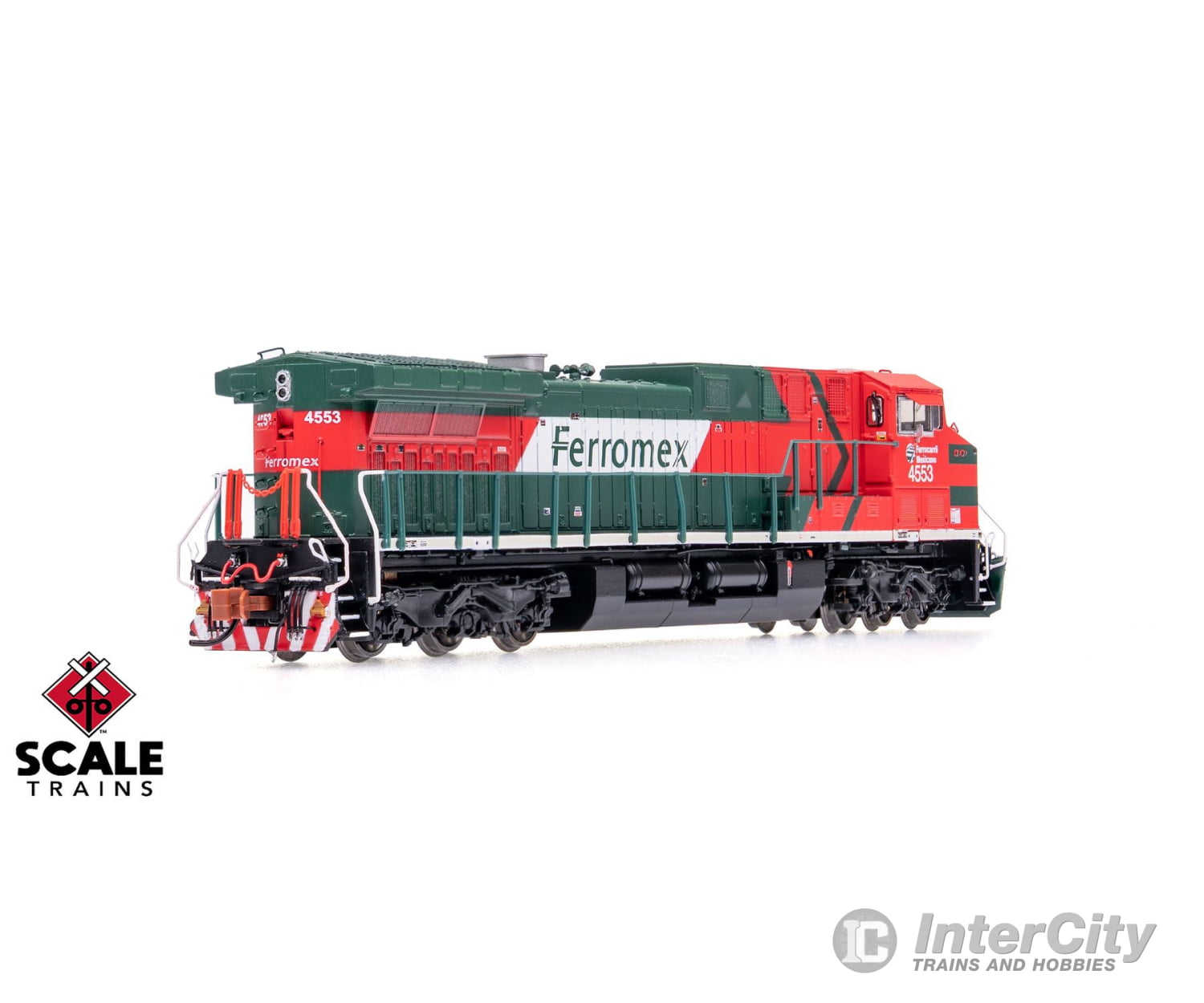 ScaleTrains SXT40621 Rivet Counter N Scale GE AC4400CW Ferromex/Diabla 4553 DCC & Sound Equipped Locomotives