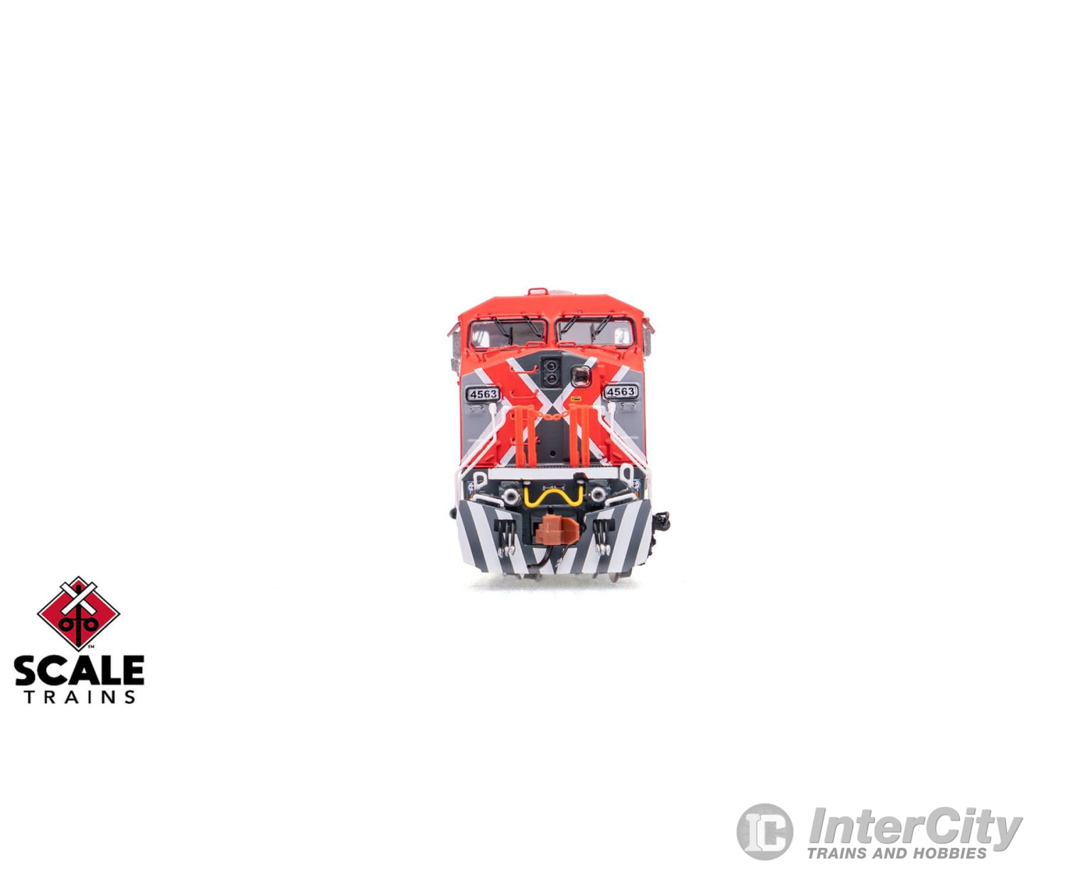 ScaleTrains SXT40631 Rivet Counter N Scale GE AC4400CW Ferromex/Zebra 4572 DCC & Sound Equipped Locomotives