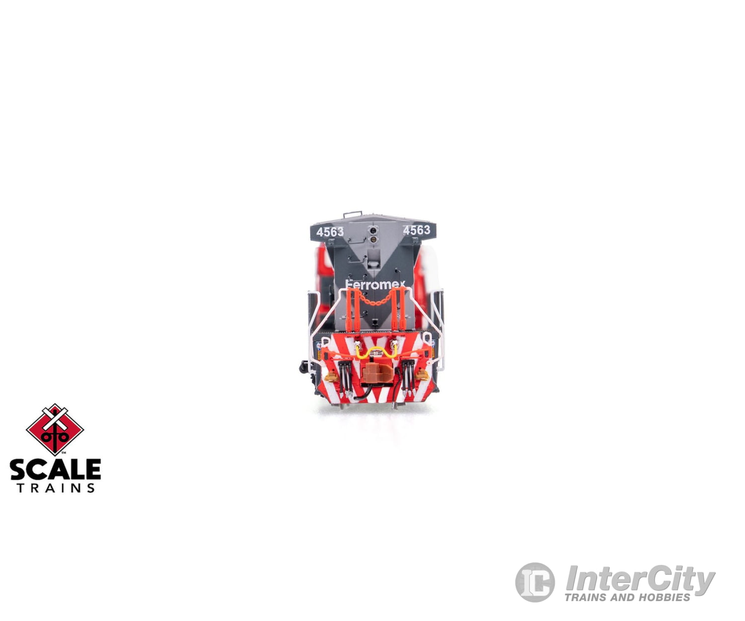 ScaleTrains SXT40631 Rivet Counter N Scale GE AC4400CW Ferromex/Zebra 4572 DCC & Sound Equipped Locomotives