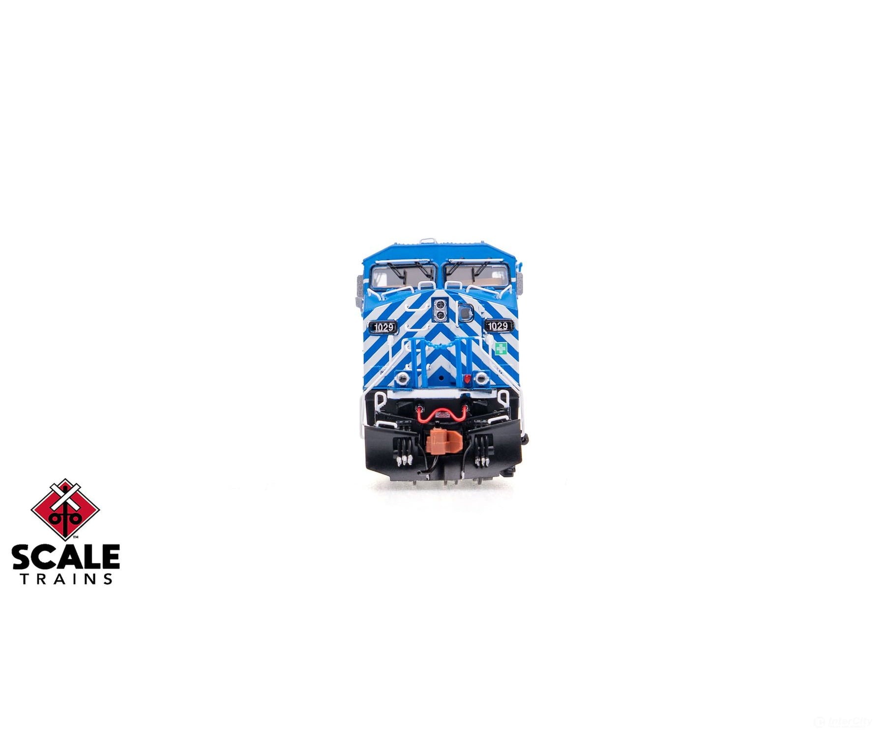ScaleTrains SXT40633 Rivet Counter N Scale GE AC4400CW CEFX/Bluebird 1029 DCC & Sound Equipped Locomotives