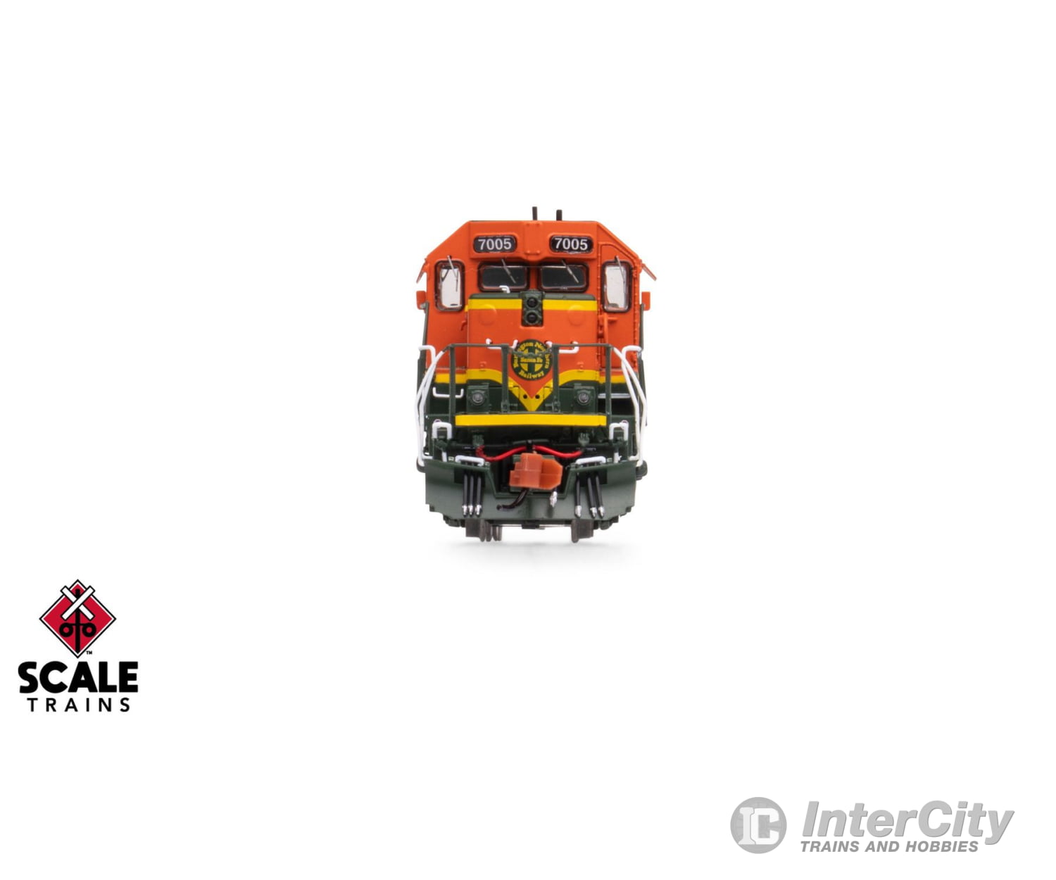 ScaleTrains SXT40676 Rivet Counter N Scale EMD SD40-2 BNSF/Heritage/Small Circle-Cross Nose Logo 7016 DC/DCC Ready