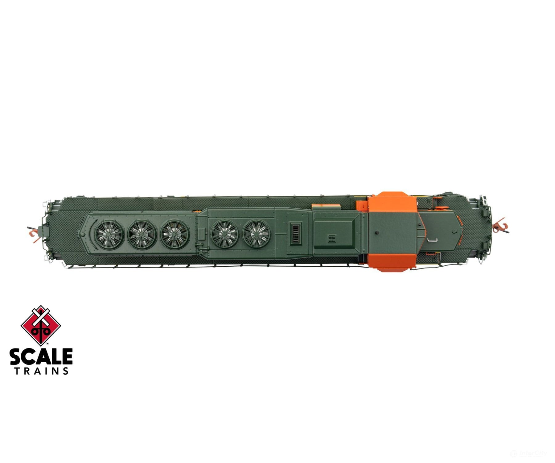 ScaleTrains SXT40680 Rivet Counter N Scale EMD SD40-2,BNSF/Heritage I/Large Circle-Cross Nose Logo 7035 DC/DCC Ready
