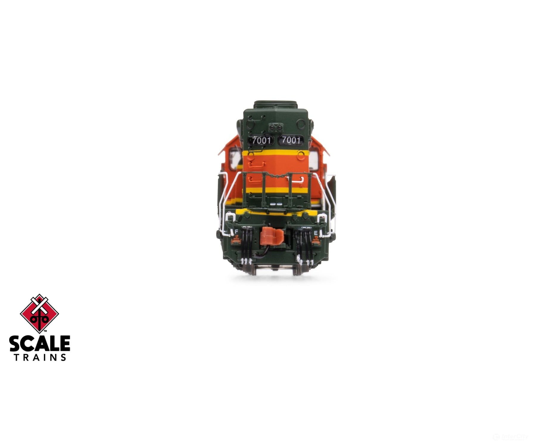 ScaleTrains SXT40680 Rivet Counter N Scale EMD SD40-2,BNSF/Heritage I/Large Circle-Cross Nose Logo 7035 DC/DCC Ready