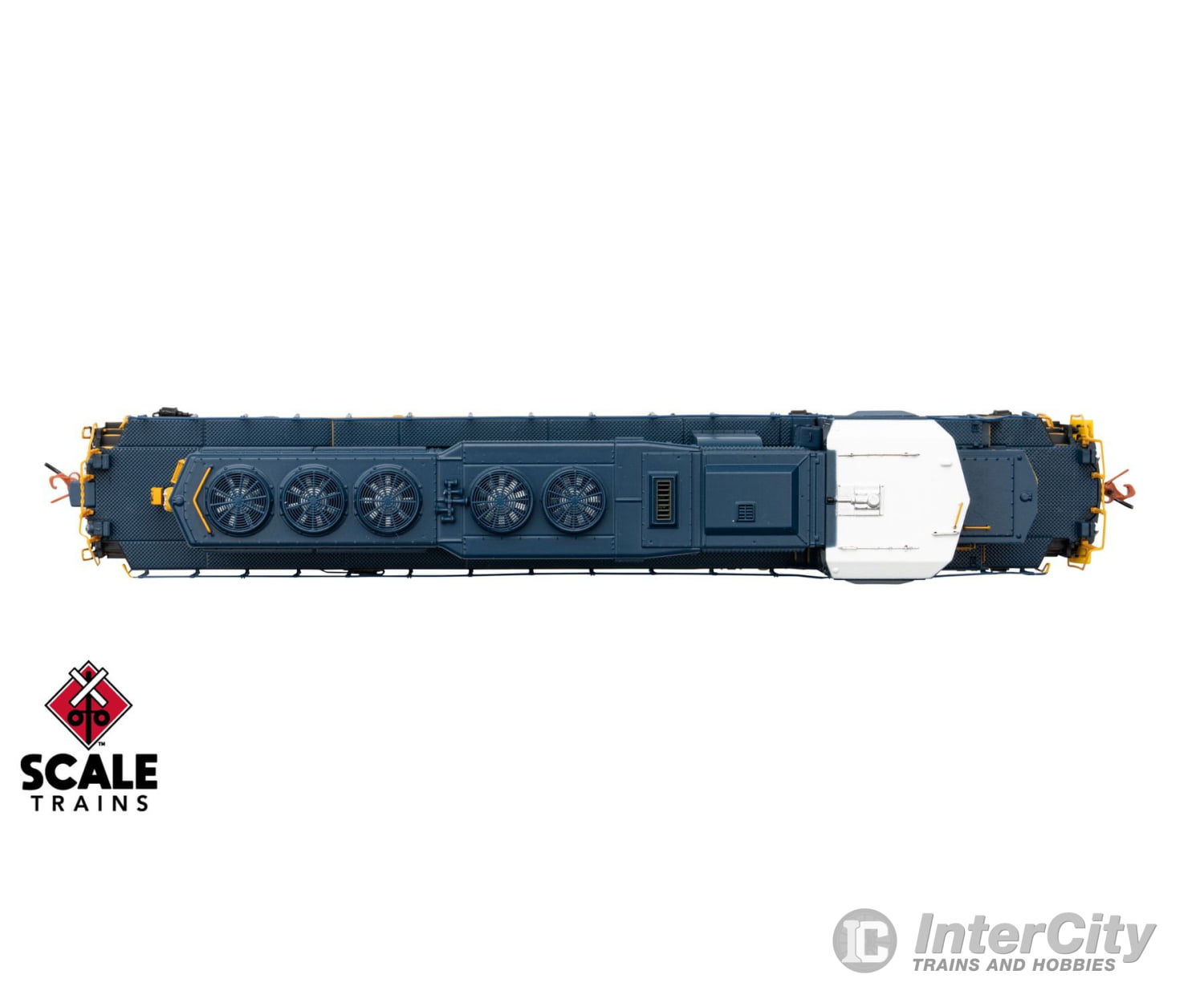 ScaleTrains SXT40686 Rivet Counter N Scale EMD SD40-3 CSX/YN3 Boxcar Logo/Yellow Plow 4042 DC/DCC Ready Locomotives