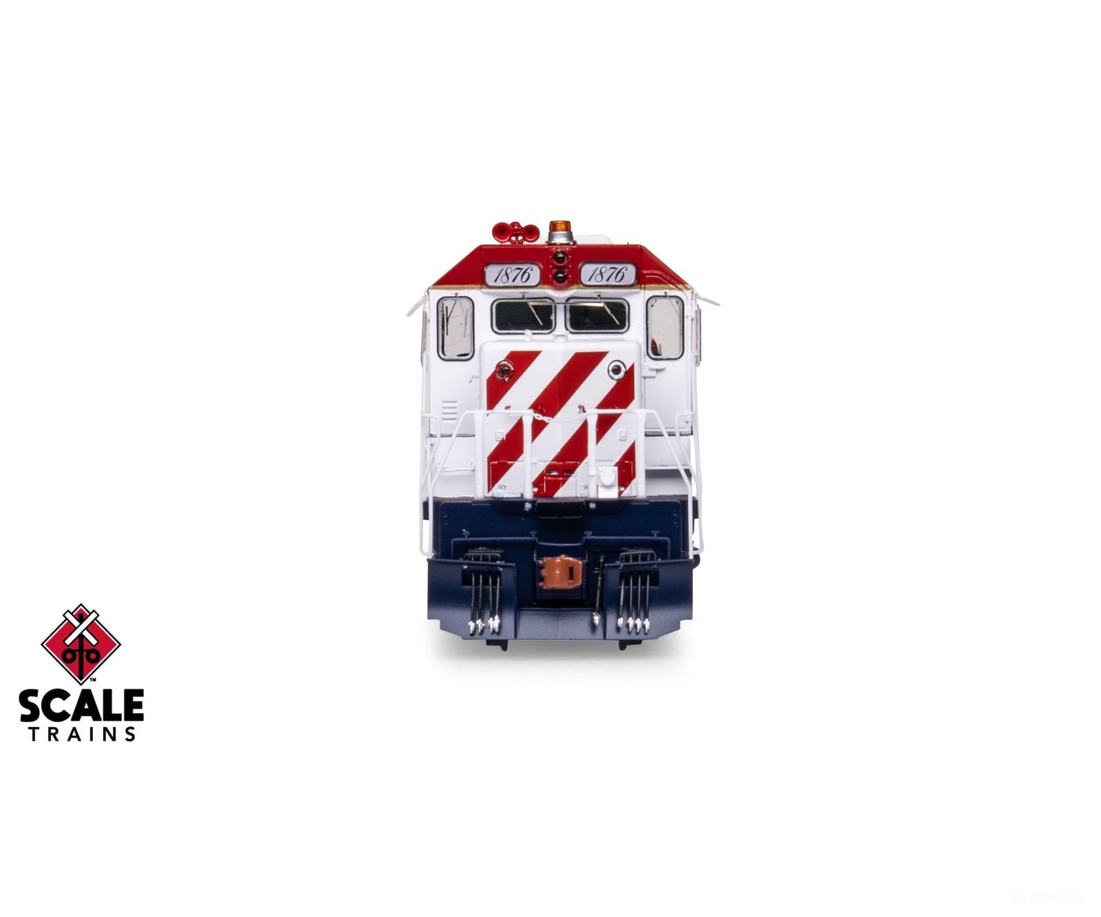 ScaleTrains SXT40755 Rivet Counter HO Scale EMD SD40-2 Burlington Northern/Bicentennial #1876 1876 DCC & Sound Equipped