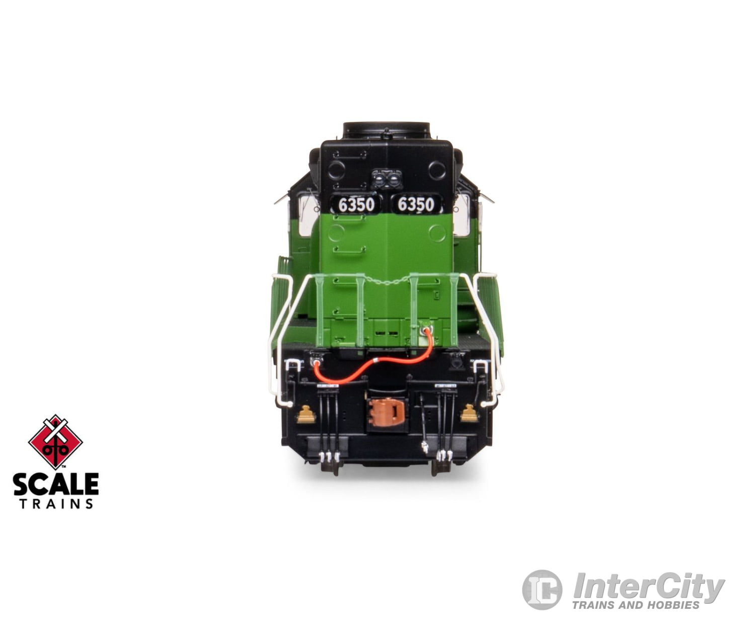 ScaleTrains SXT40760 Rivet Counter HO Scale EMD SD40-2 Burlington Northern/White Face/Strobe Lights 6358 - DCC Ready