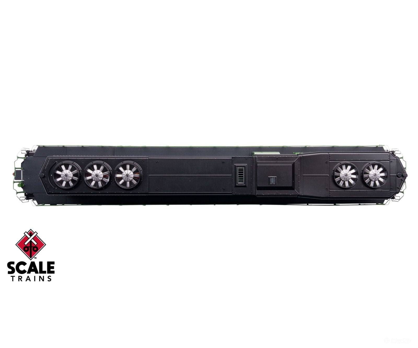 ScaleTrains SXT40763 Rivet Counter HO Scale EMD SD40-2B Burlington Northern/White Face 7502 DCC & Sound Equipped