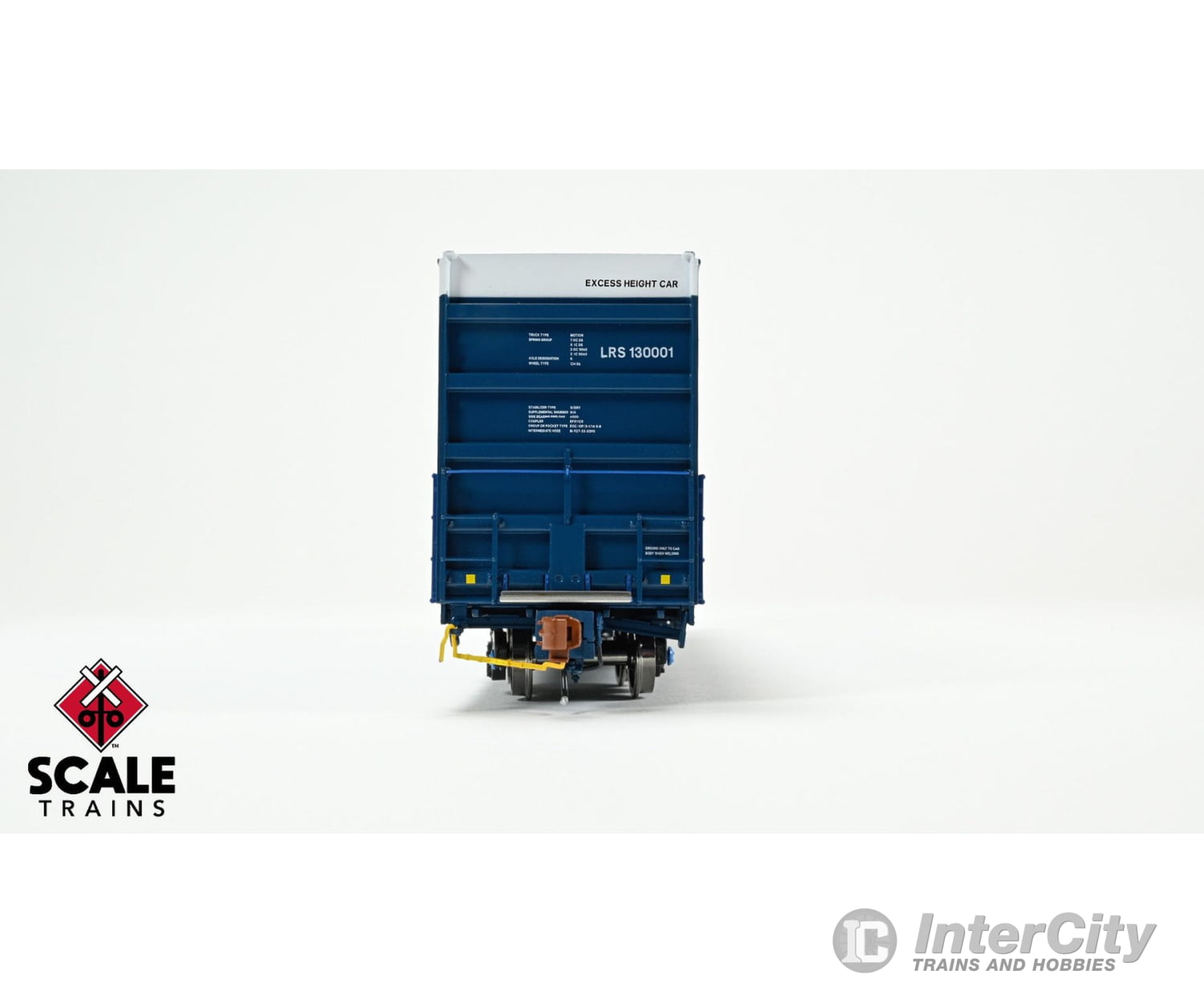 ScaleTrains SXT41004 Rivet Counter HO Scale Trinity 60’ 7500 8’ Double-Plug-Door High-Cube Boxcar GATX/English &