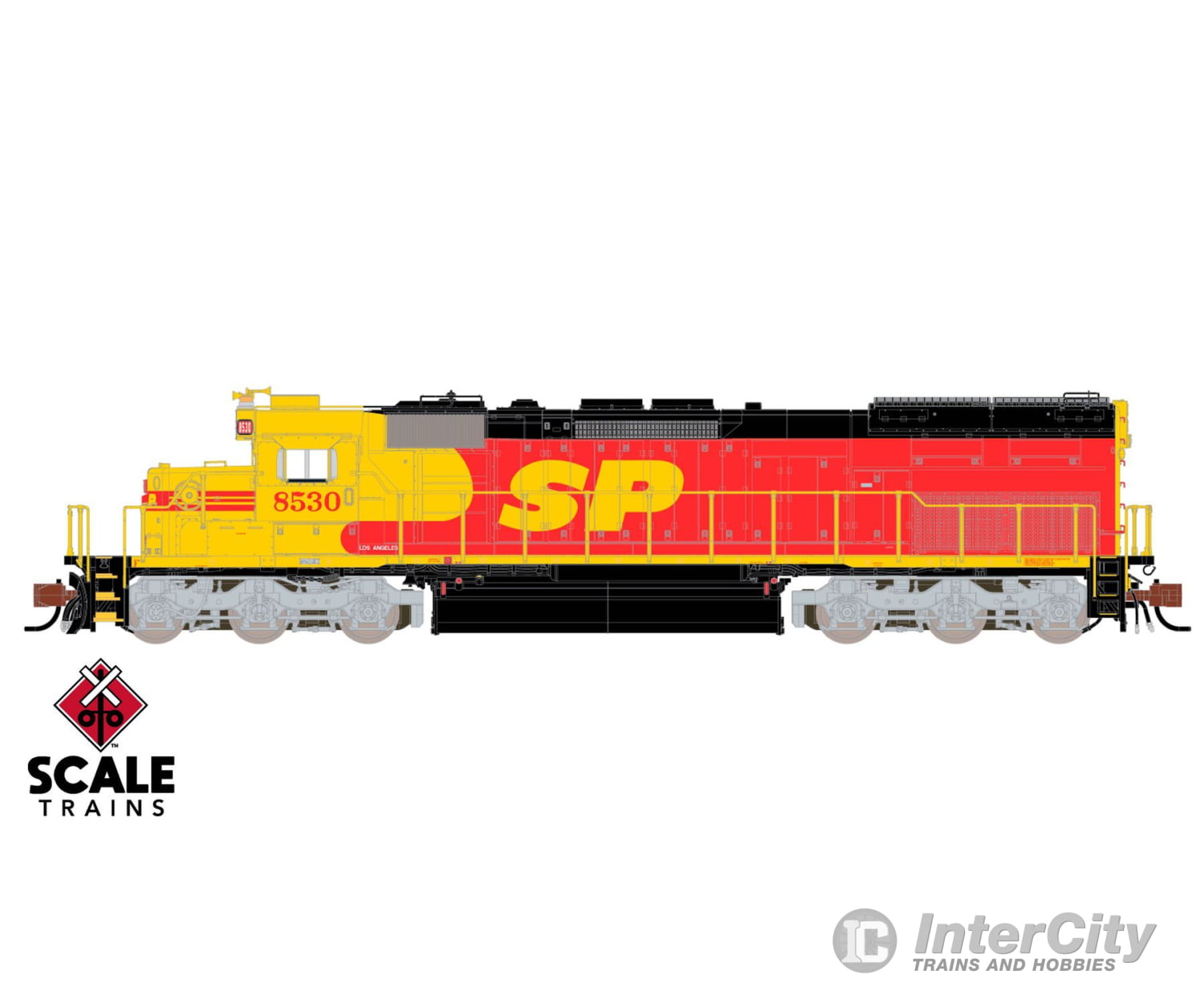 ScaleTrains SXT41034 Rivet Counter N Scale EMD SD40T-2 Southern Pacific/Kodachrome/Lobotomized 8530 DCC & Sound