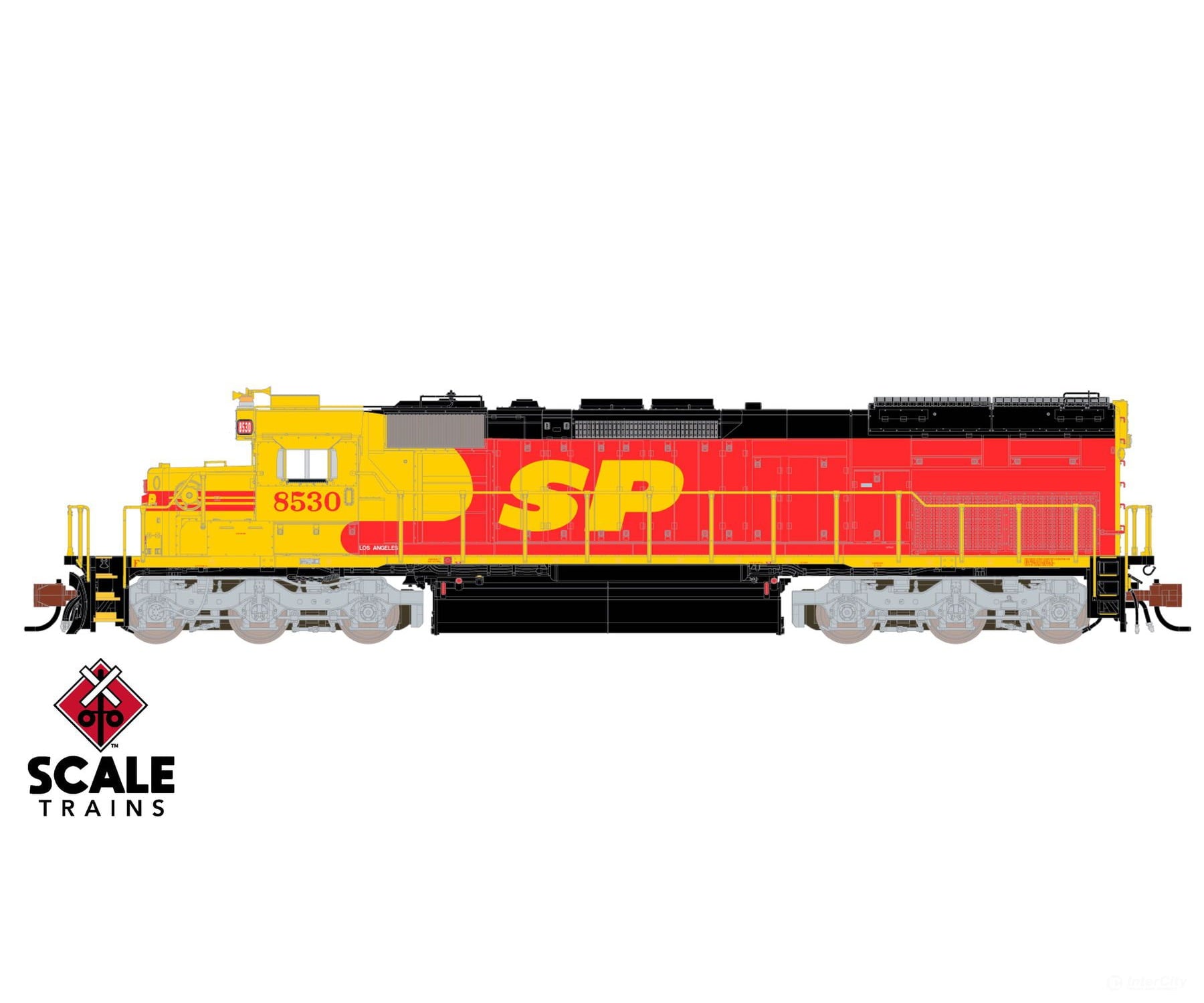 ScaleTrains SXT41034 Rivet Counter N Scale EMD SD40T-2 Southern Pacific/Kodachrome/Lobotomized 8530 DCC & Sound