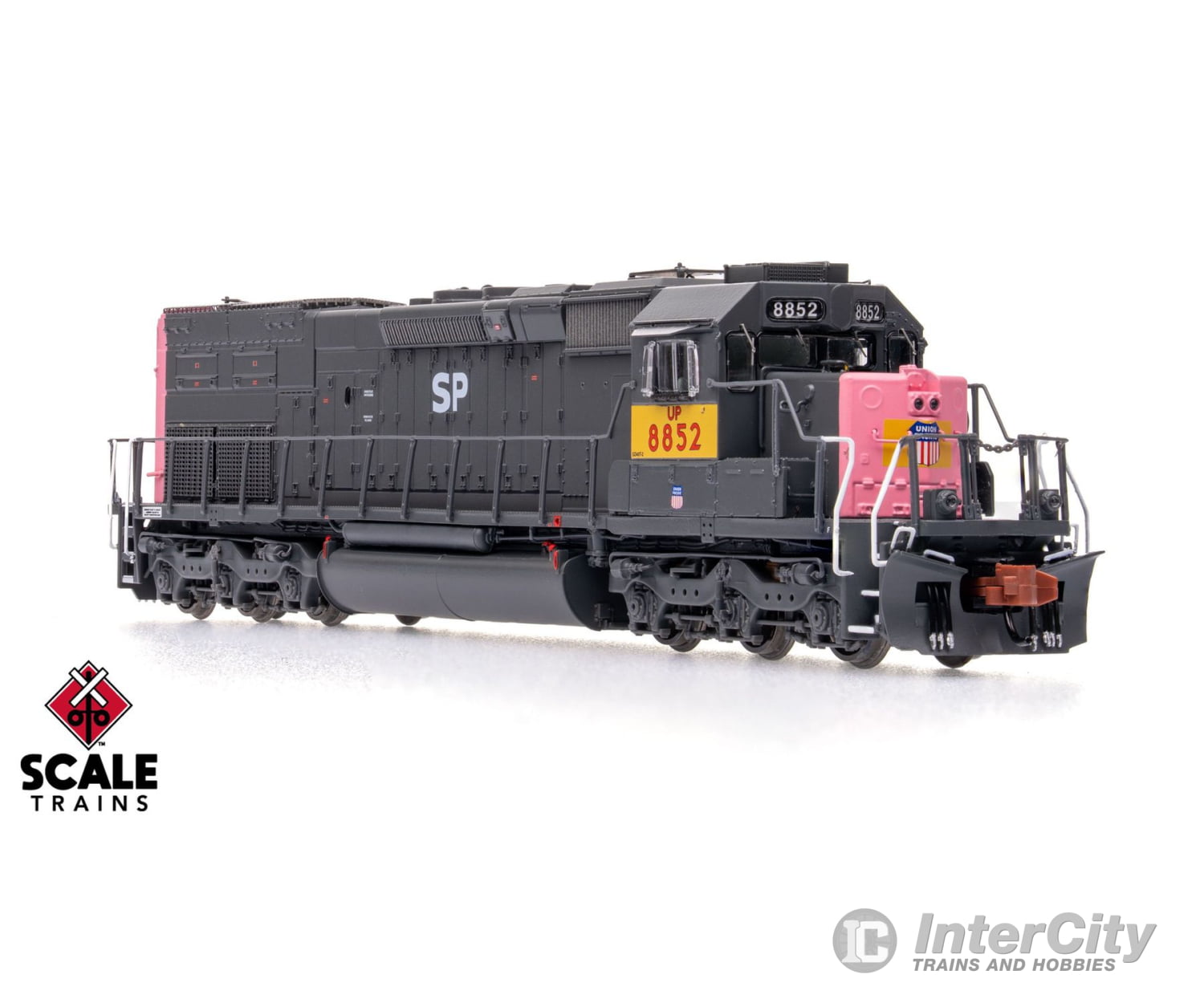 ScaleTrains SXT41064 Rivet Counter N Scale EMD SD40T-2 Union Pacific/ex-SP ’SP’ Lettering Patch/Ditch Lights 8852 DCC &