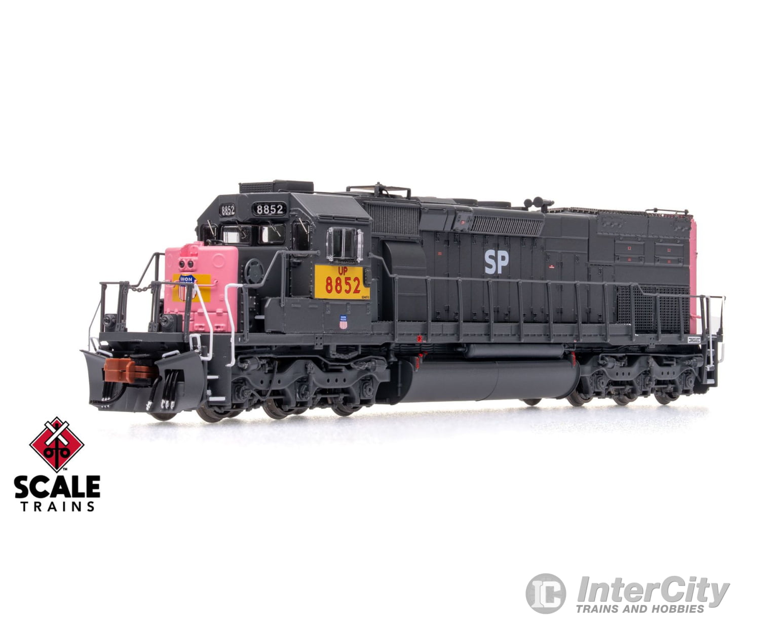 ScaleTrains SXT41064 Rivet Counter N Scale EMD SD40T-2 Union Pacific/ex-SP ’SP’ Lettering Patch/Ditch Lights 8852 DCC &