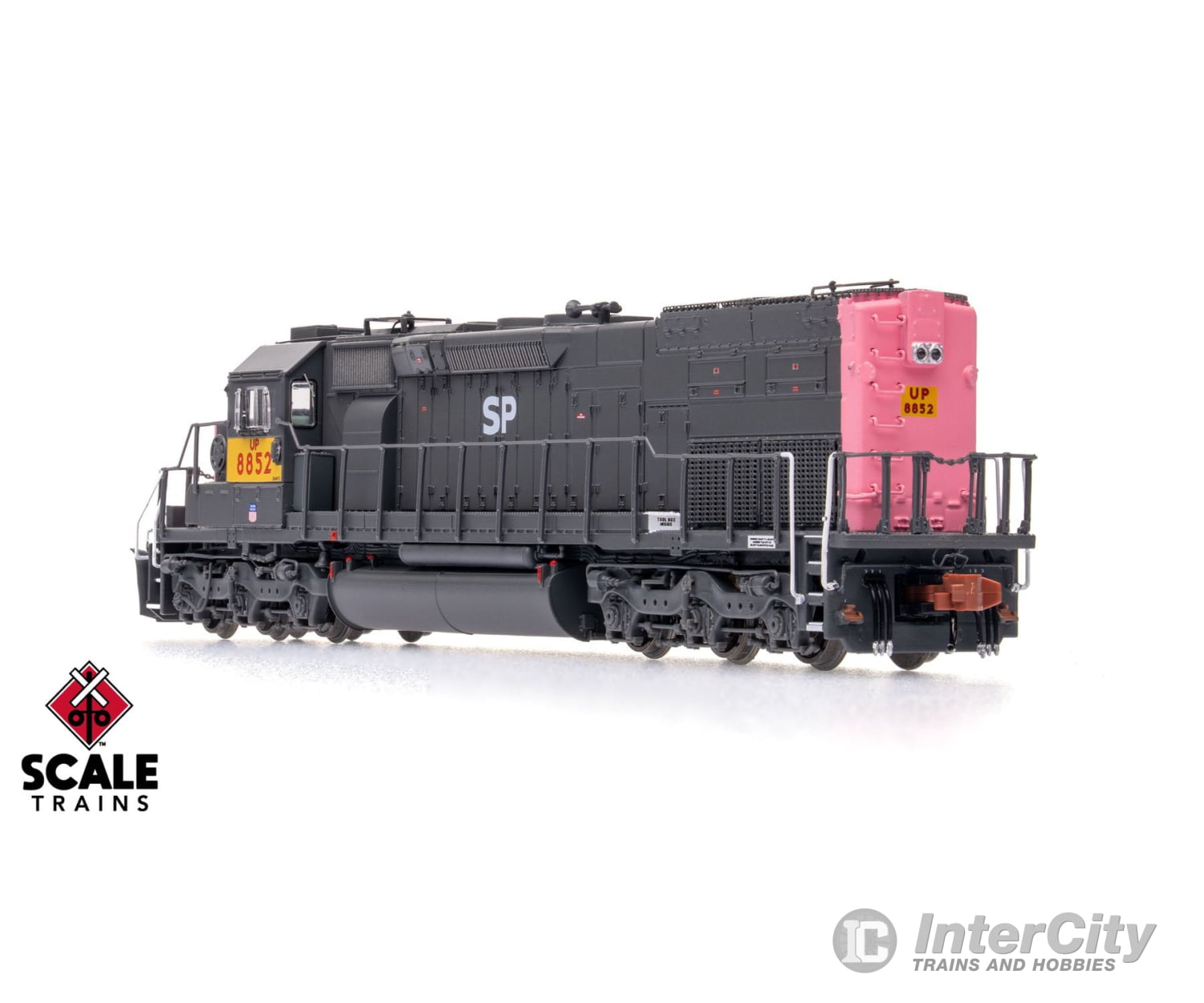 ScaleTrains SXT41064 Rivet Counter N Scale EMD SD40T-2 Union Pacific/ex-SP ’SP’ Lettering Patch/Ditch Lights 8852 DCC &