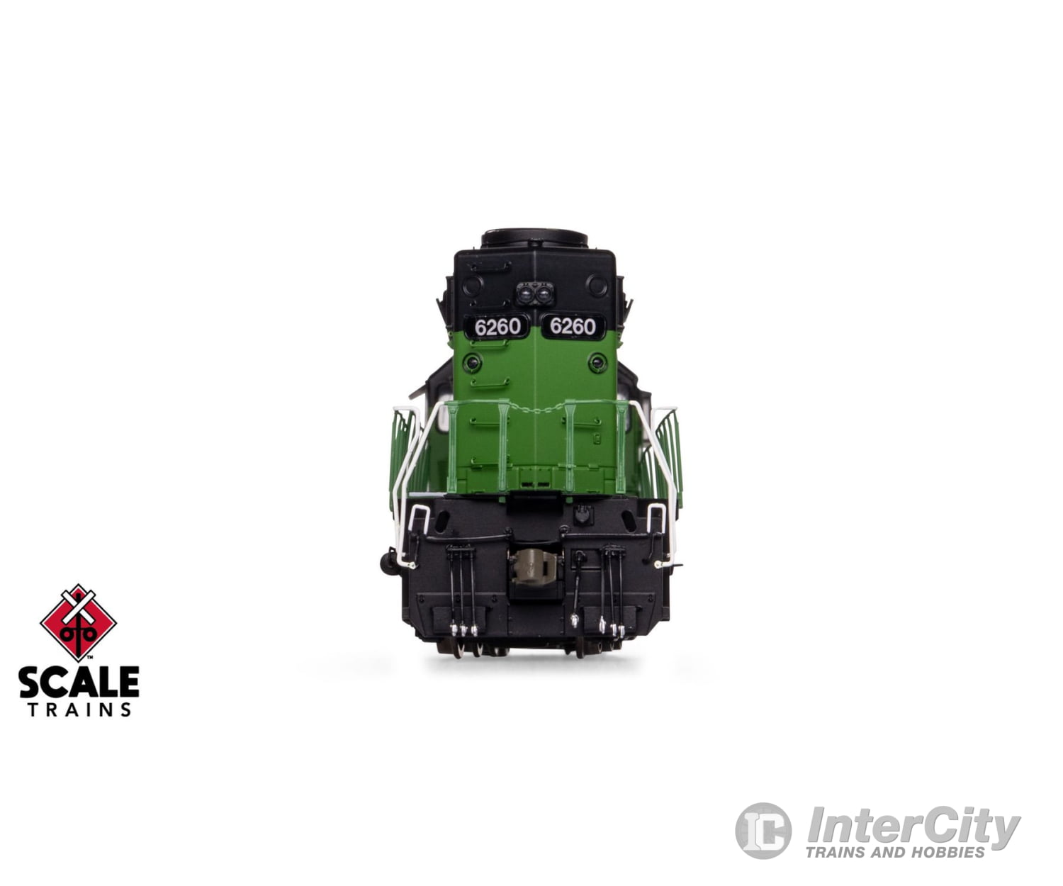 ScaleTrains SXT41228 Rivet Counter HO Scale EMD SD38-2 w/Dynamic Brakes Burlington Northern 6261 DCC & Sound Equipped