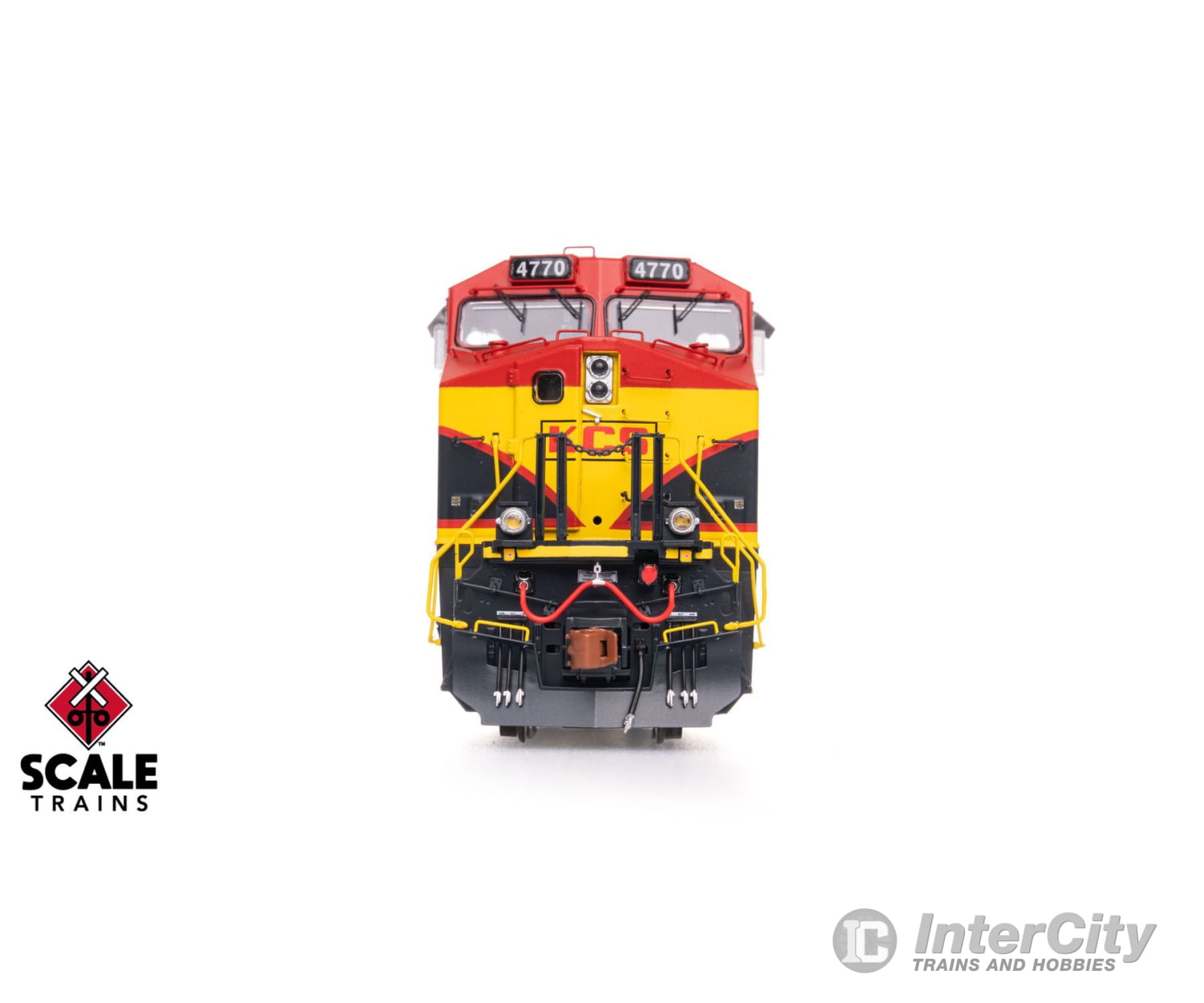 ScaleTrains SXT41451 Rivet Counter HO Scale GE ES44AC Kansas City Southern/Belle/As Delivered 4781 DCC & Sound Equipped