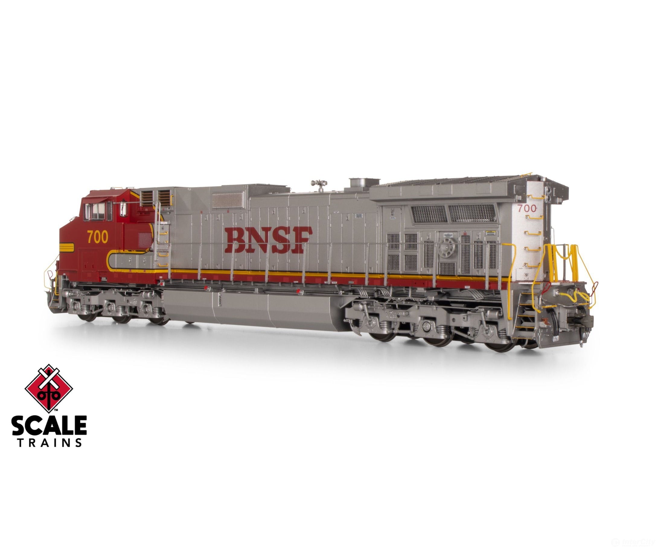 ScaleTrains SXT41535 Rivet Counter HO Scale GE DASH 9-44CW BNSF/Warbonnet/Santa Fe Nose Lettering 700 DCC & Sound