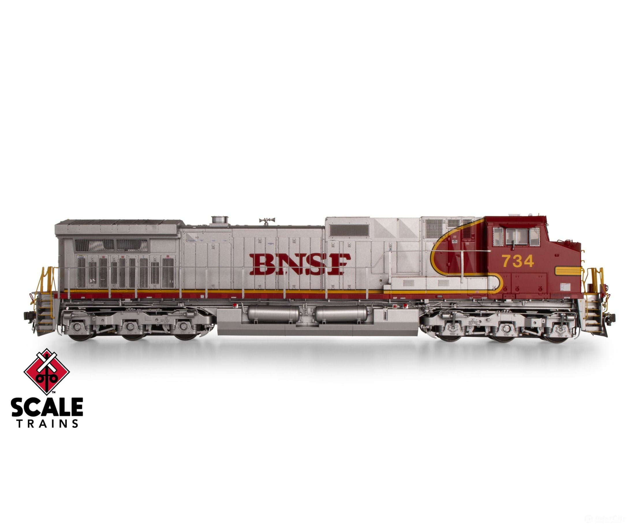 ScaleTrains SXT41542 Rivet Counter HO Scale GE DASH 9-44CW BNSF/Warbonnet/BNSF Nose Lettering 797 DC/DCC Ready