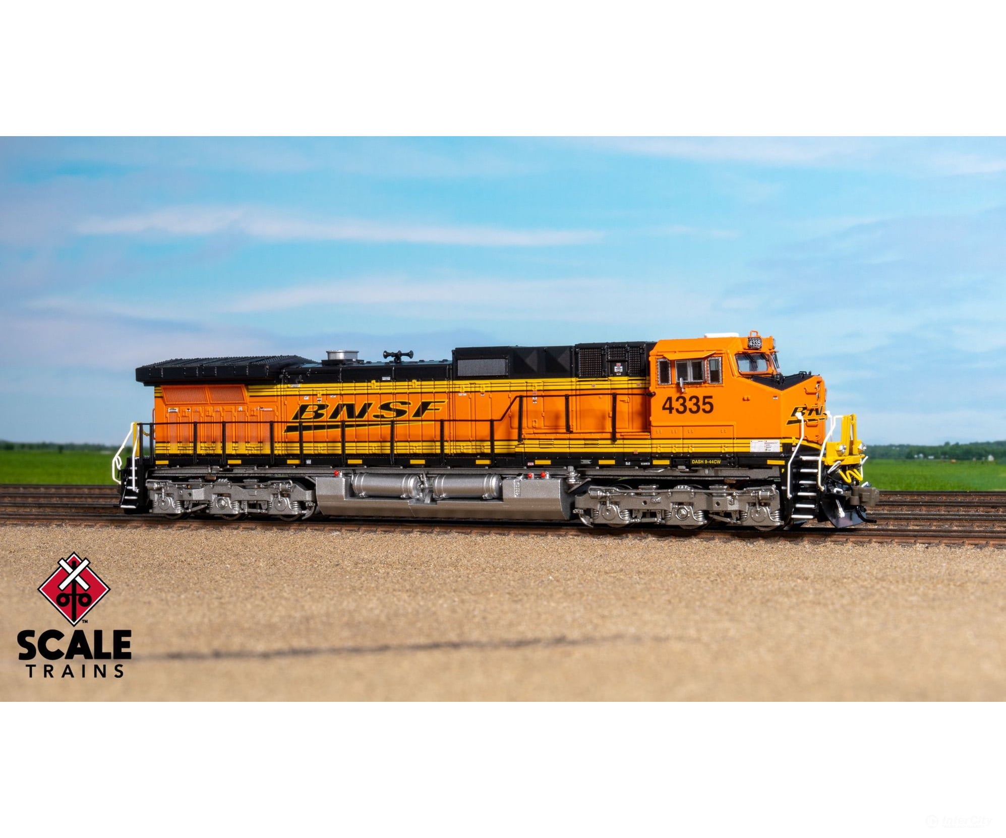 ScaleTrains SXT41691 Rivet Counter N Scale GE DASH 9-44CW BNSF/Heritage III 4335 DCC & Sound Equipped - Locomotives