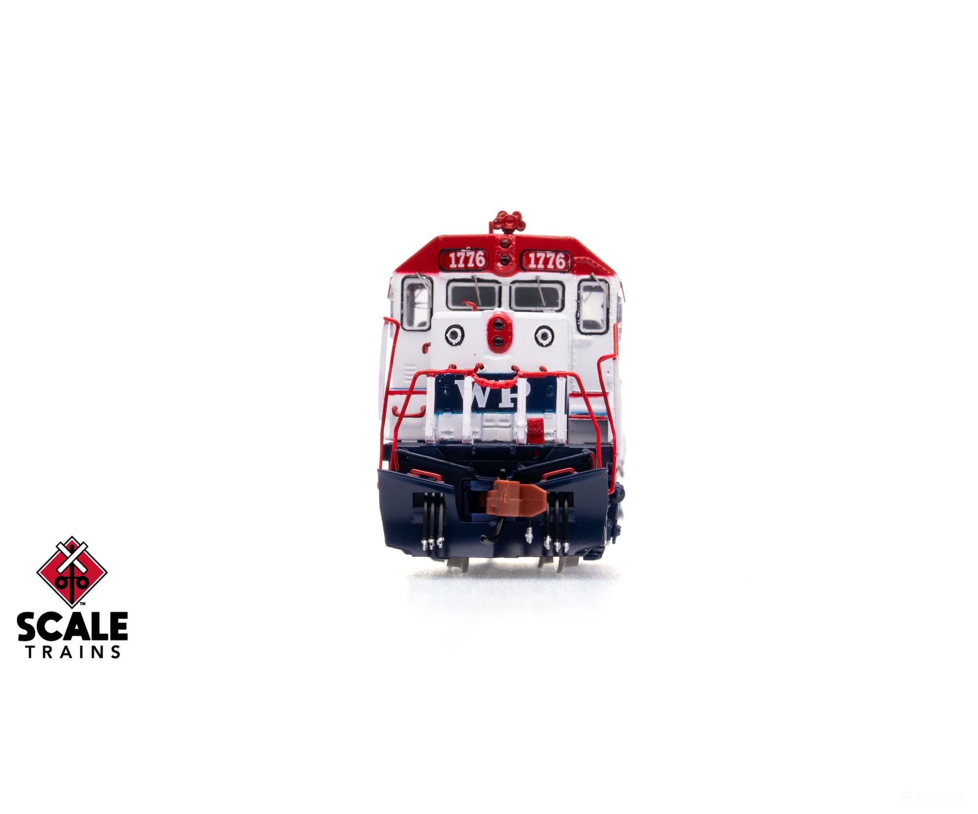 ScaleTrains SXT42005 Rivet Counter N Scale EMD GP40 Phase IIc Western Pacific/Bicentennial 1776 DCC & Sound Equipped