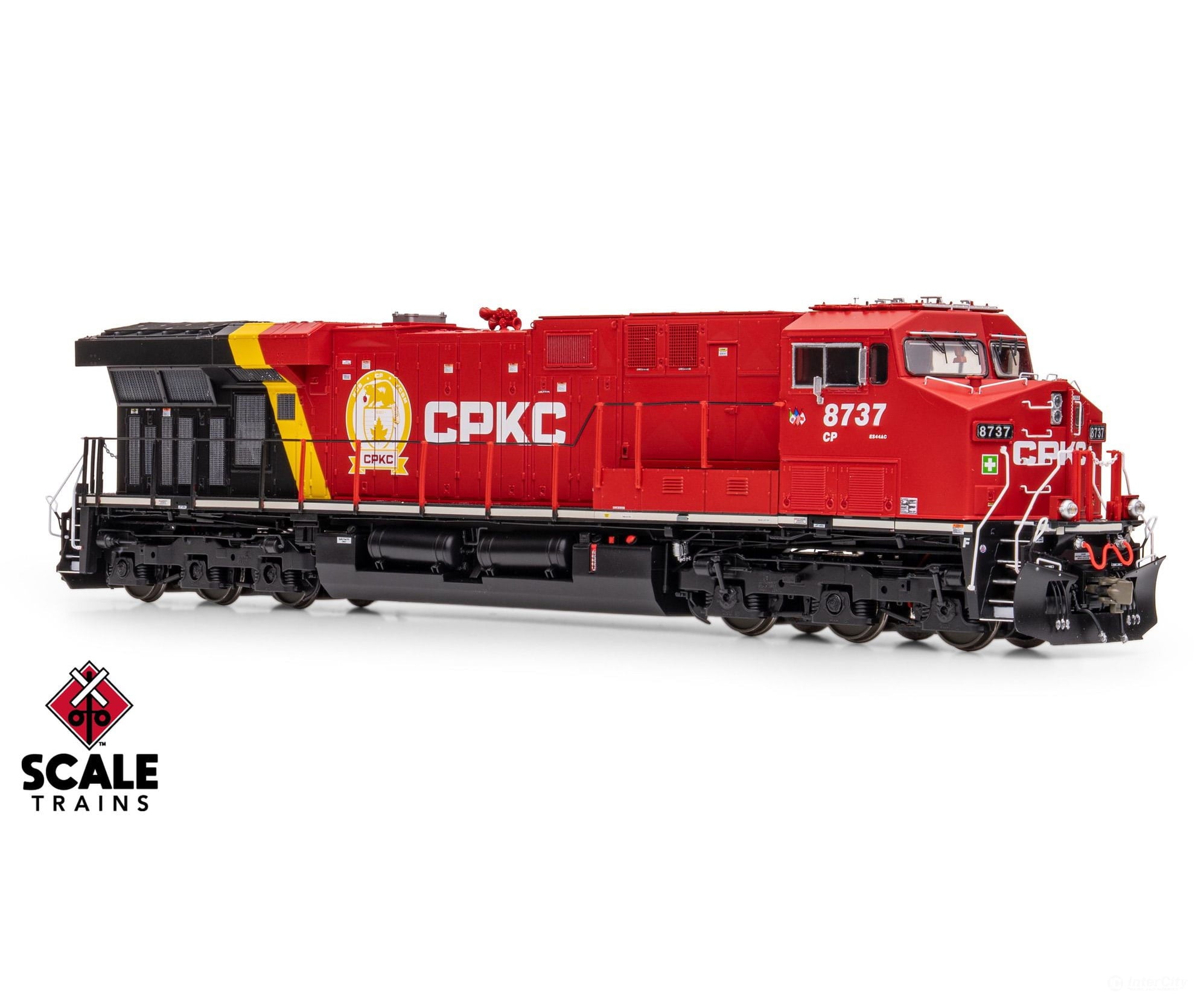 ScaleTrains SXT42100 Rivet Counter HO Scale GE ES44AC CPKC 8737 DCC & Sound Equipped - Locomotives