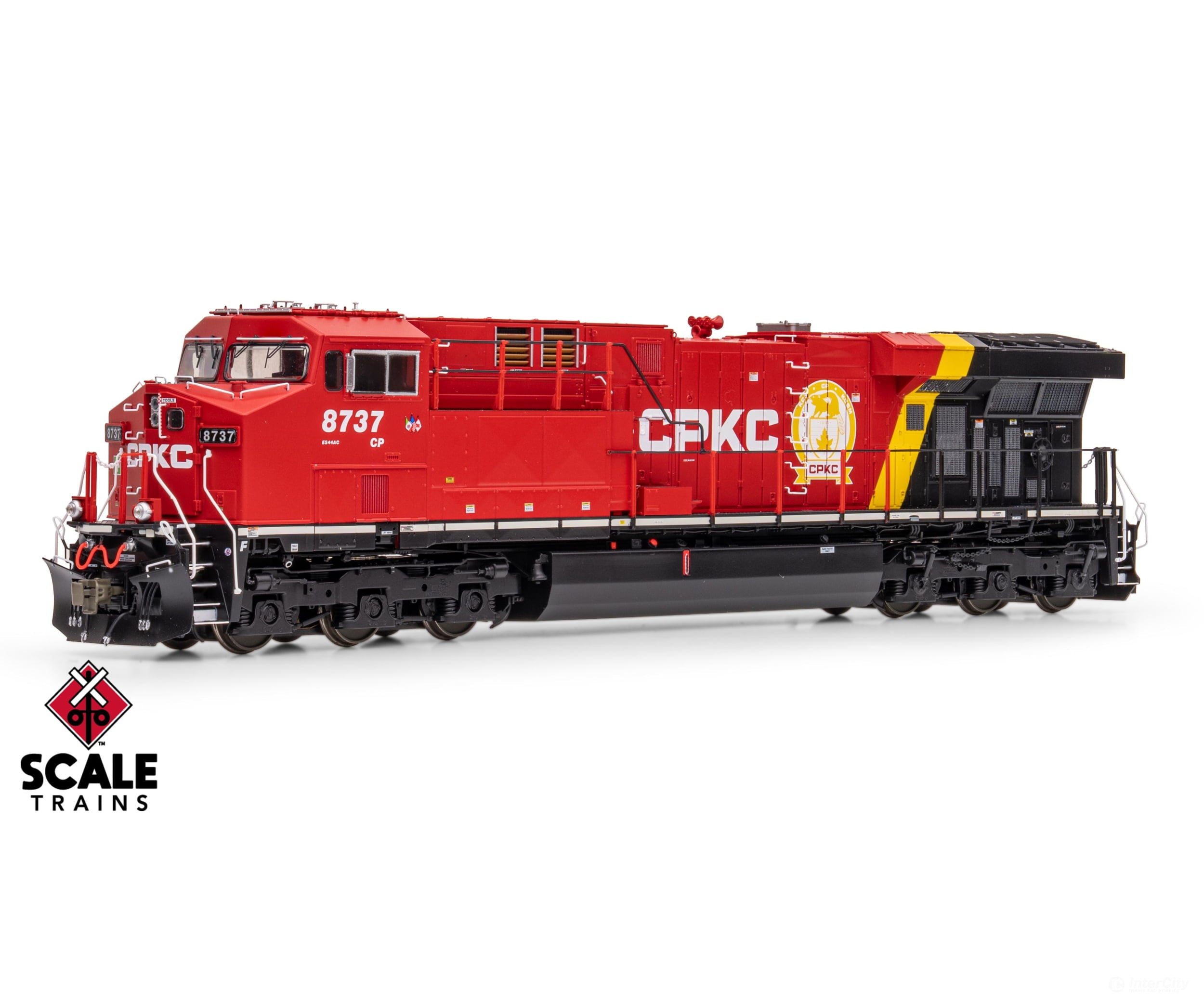 ScaleTrains SXT42101 Rivet Counter HO Scale GE ES44AC CPKC 8737 DC/DCC Ready - Locomotives